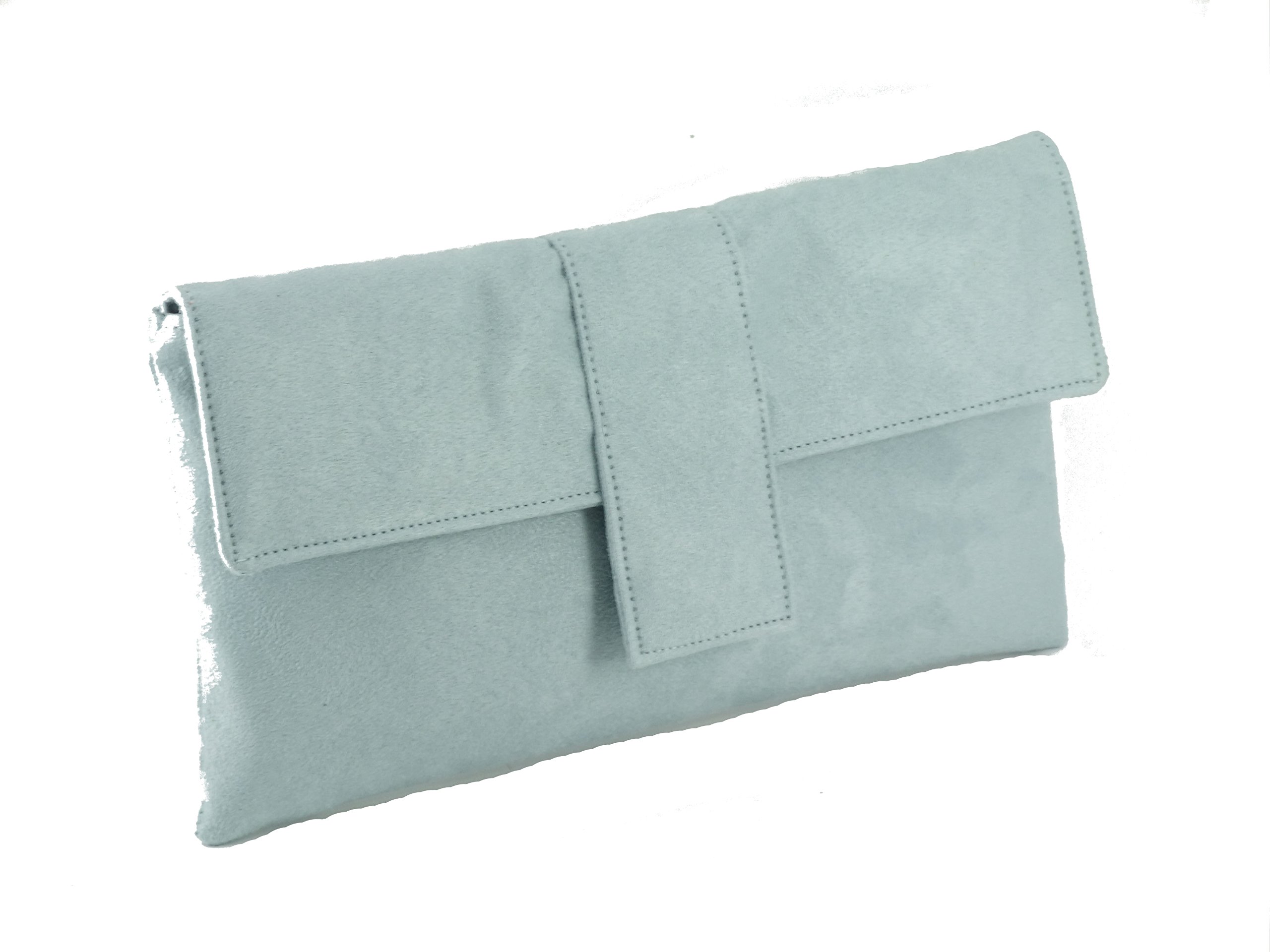 Loni Women's Elegant Faux Suede Clutch & Shoulder Bag for Wedding, Party, Prom | Perfect Evening Purse for Formal Events & Special Occasions