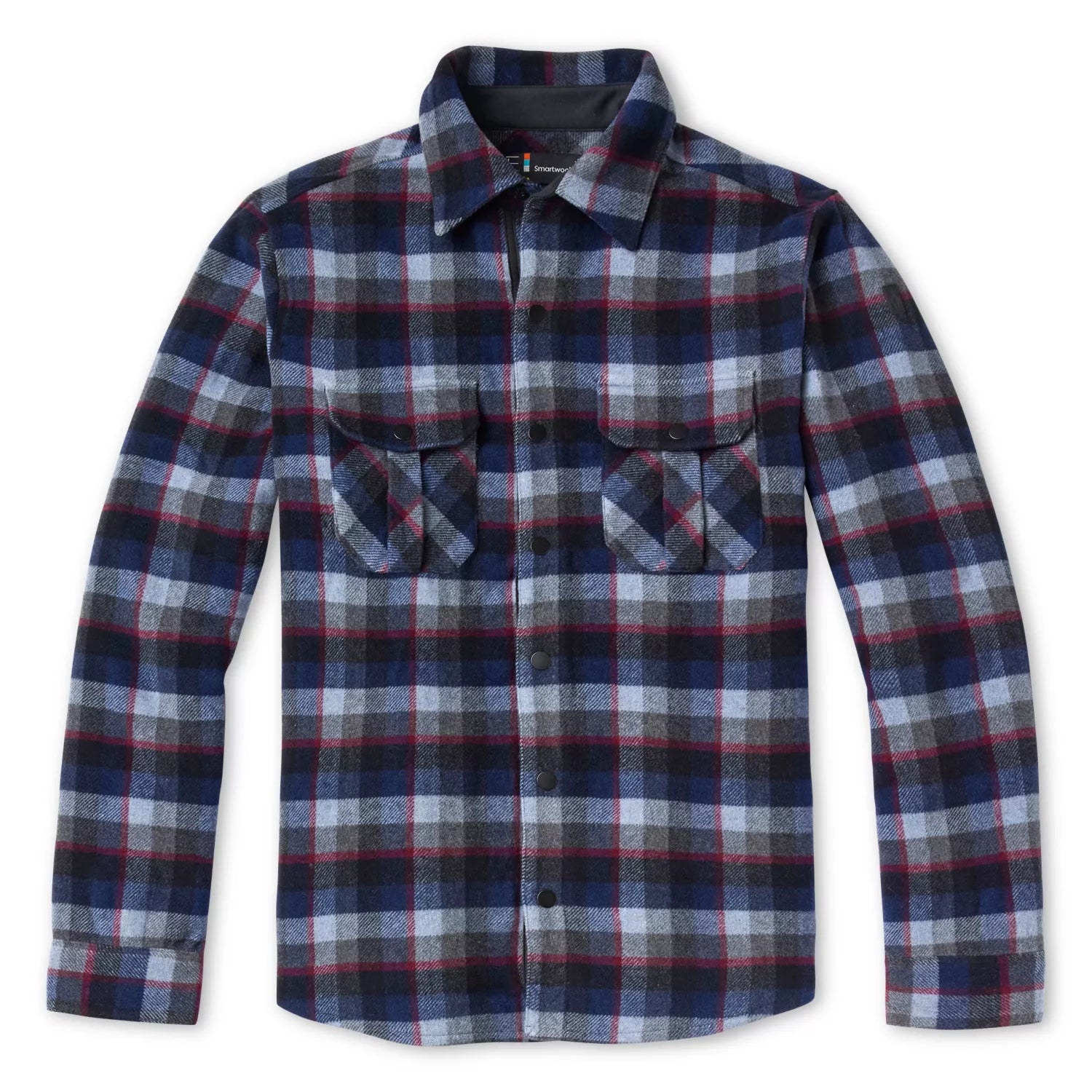 Men's Anchor Line Shirt Jacket - Lightweight Casual Button-Up Shirt Jacket for Outdoor & Travel | SW000122 | Perfect for Hiking, Camping and Everyday Wear