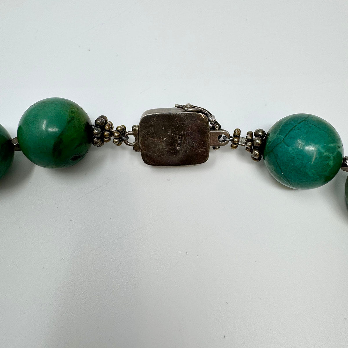 20 Magnasite Bead Necklace for Women - Natural Stone Healing Jewelry for Meditation, Chakra Balancing & Spiritual Protection - Perfect for Yoga, Reiki & Energy Work