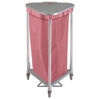 Antimicrobial Laundry Hamper Bag - Triangle Shape for Dirty Clothes Storage - Perfect for Bedroom, Bathroom, and Dorm Organization