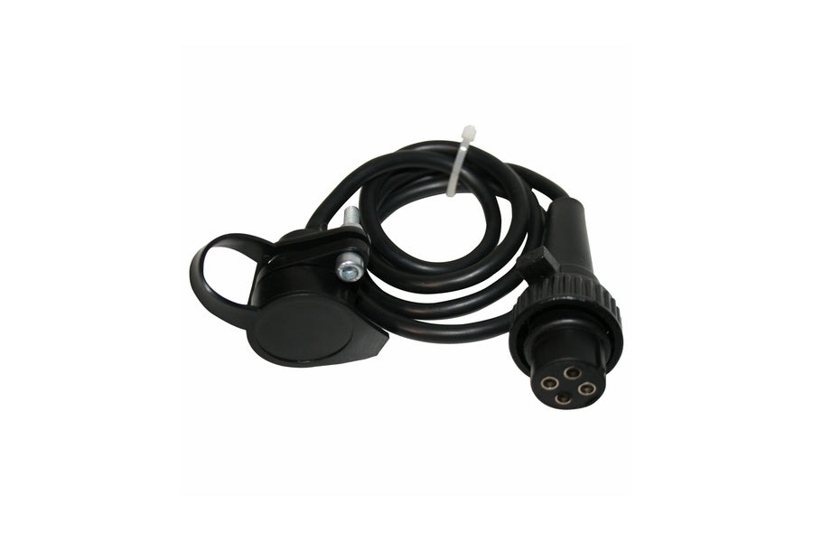 Bulldog Winch 3ft Heavy Duty 4-Prong Plug Extension Cord for BDW10012 15k Winch - Perfect for Off-Road Vehicles, ATVs, and Truck Recovery
