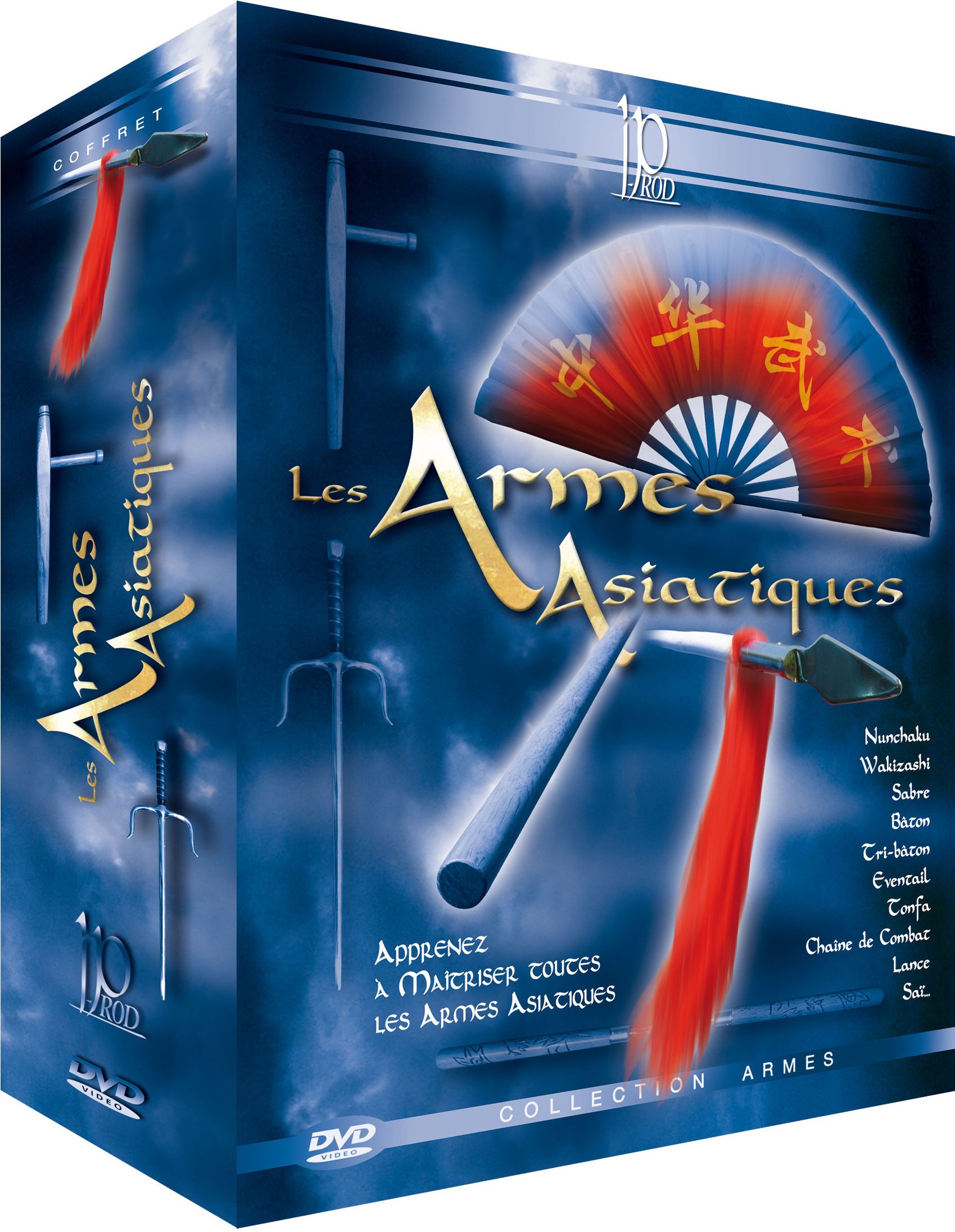 Asian Weapons 3 DVD Box Set | Martial Arts Collection | Perfect for Kung Fu Enthusiasts & Movie Collectors