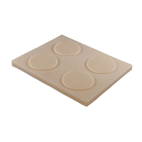 Professional Tattoo Practice Skin Reel Pads with 4 Discs - Realistic Synthetic Skin for Tattoo Artists & Beginners - Perfect for Training, Practice & Skill Development