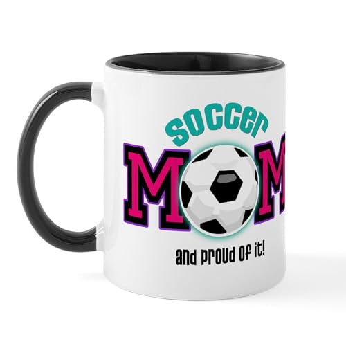 White/Black Inside - Soccer Mom Mug