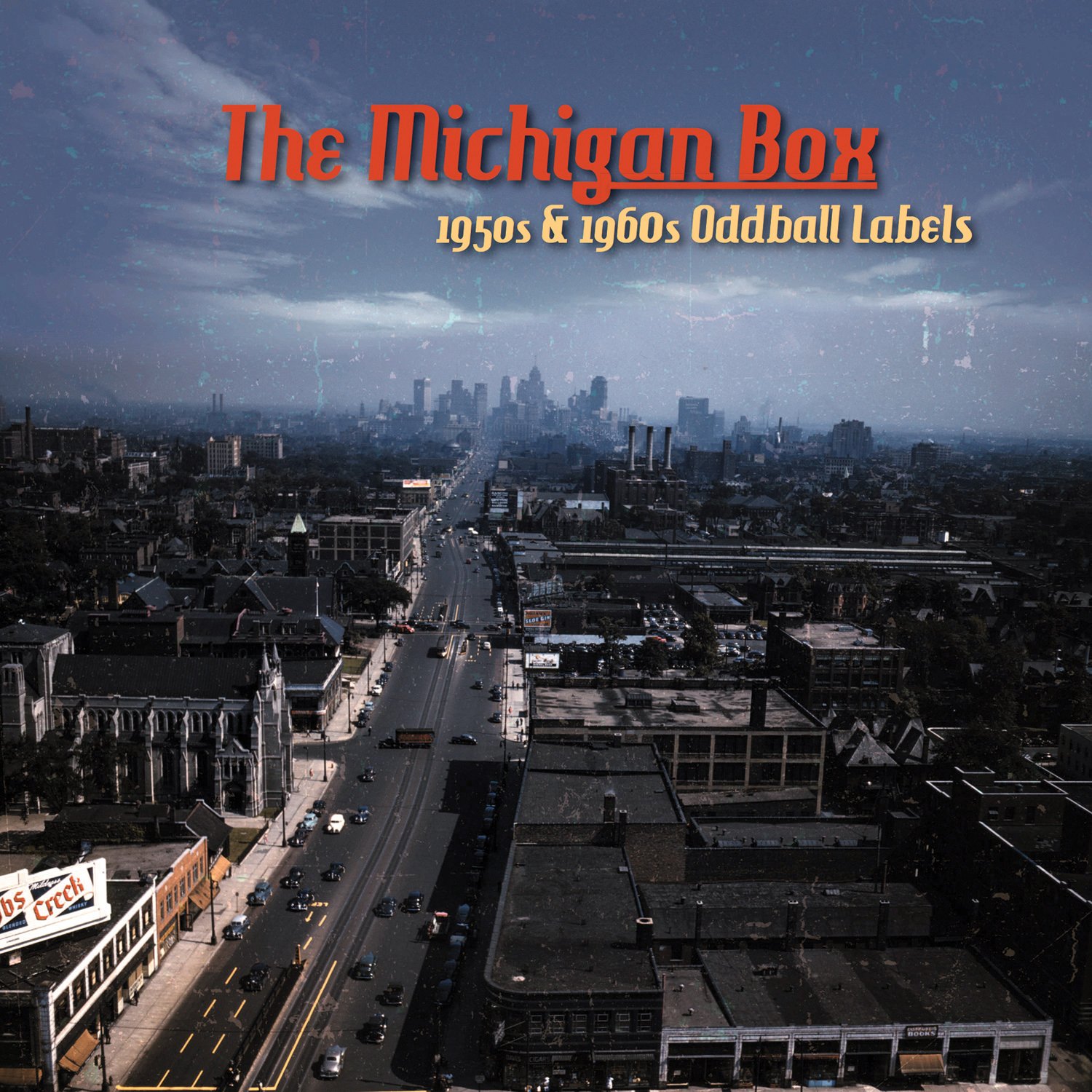 Vintage Michigan Box with 1950s & 1960s Oddball Labels - Perfect for Collectors, Home Decor & Retro-Themed Parties