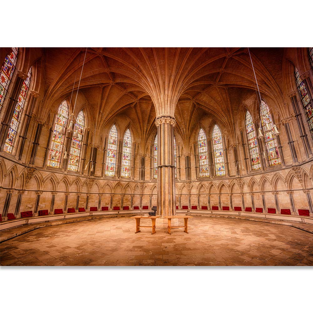 Beautiful Great Church Removable Wallpaper - Peel and Stick Wall Mural for Bedroom (100x144 inches) | Easy DIY Home Decor & Accent Wall Design