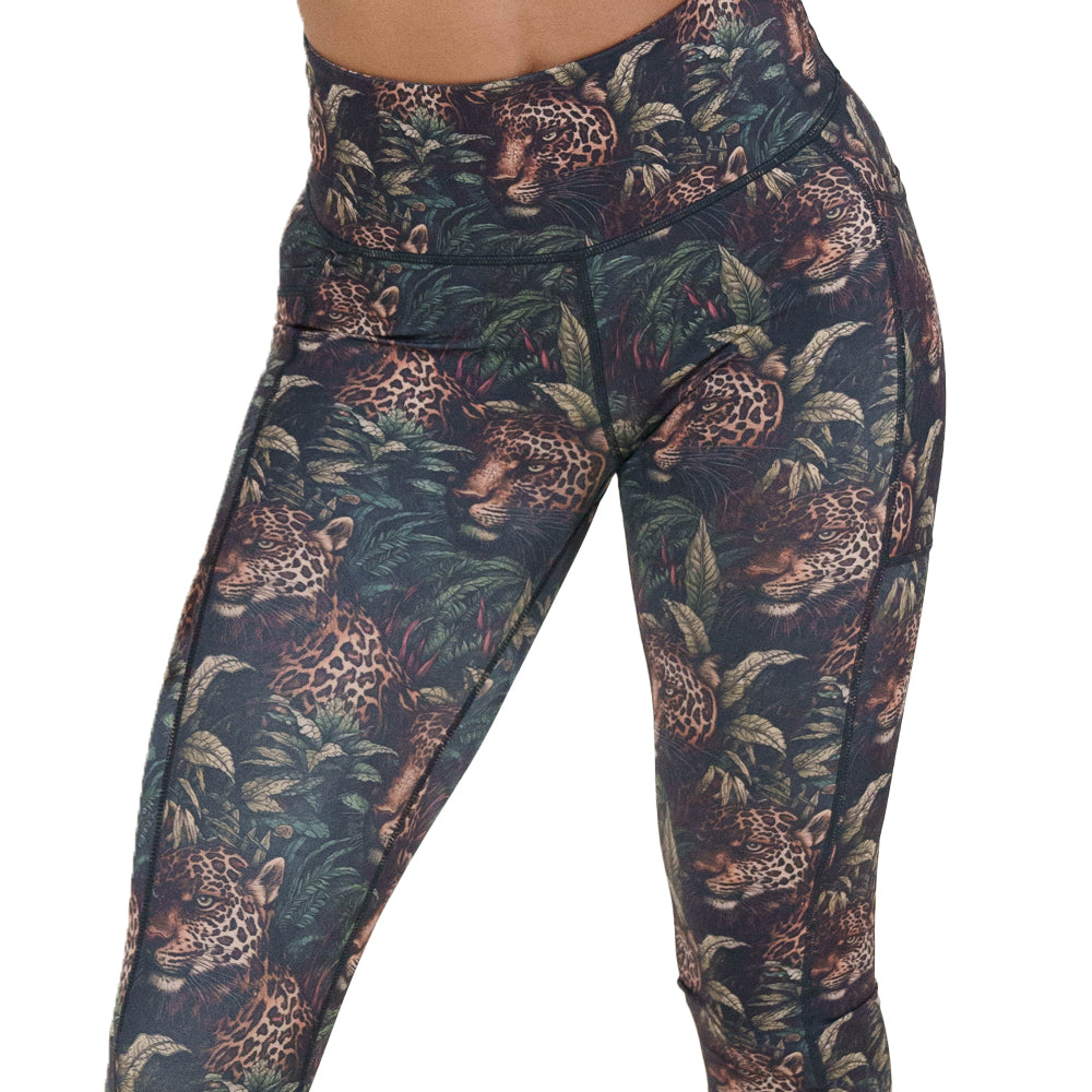 Predator High Waist Yoga Leggings for Women - Tummy Control Workout Pants - Gym, Running, Lounge & Everyday Wear