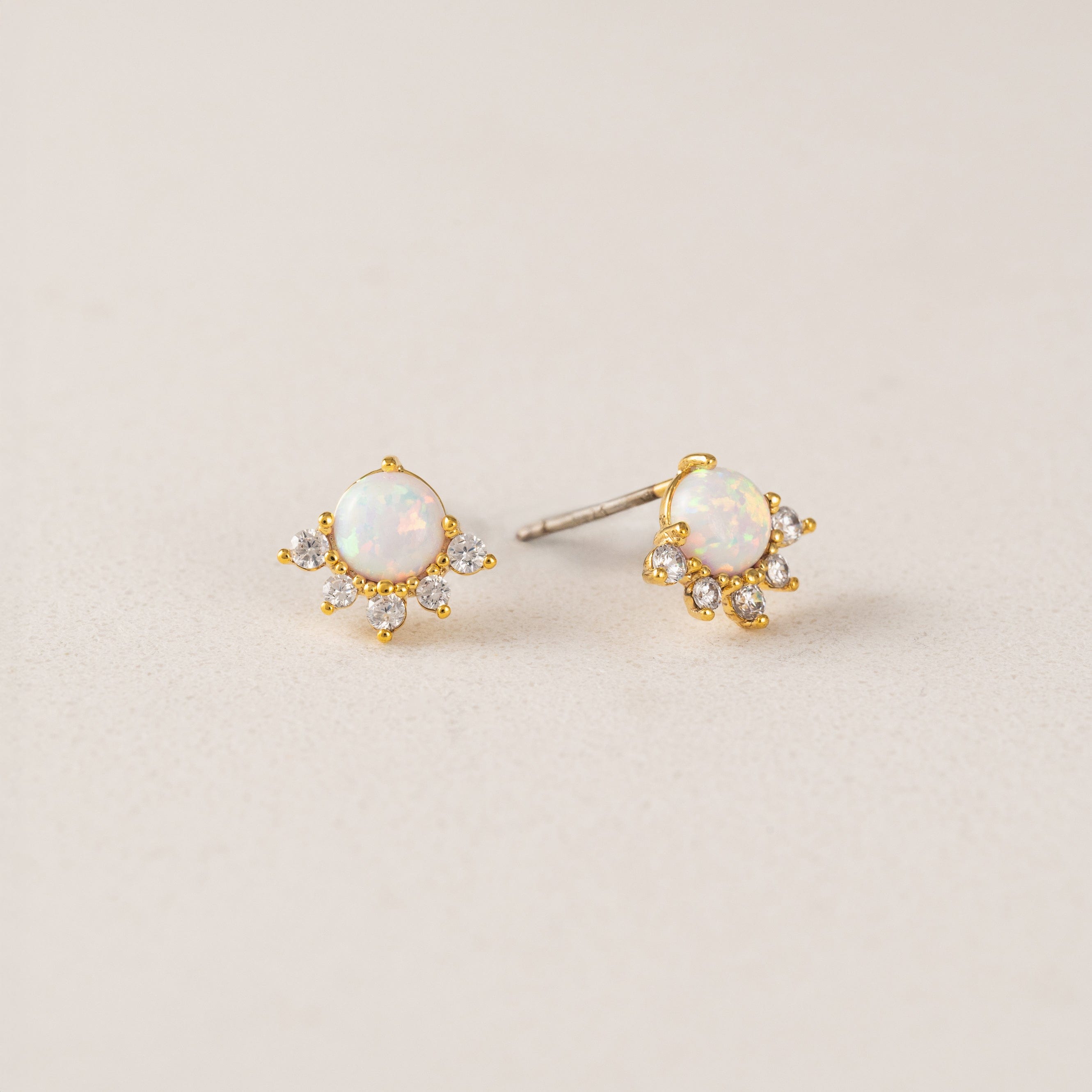 Juno Stud Earrings - Elegant & Hypoallergenic Earrings for Women - Perfect for Everyday Wear, Parties & Gifts