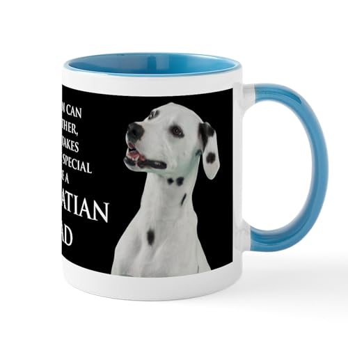 White/Blue Inside - Dalmatian Dad Mug
