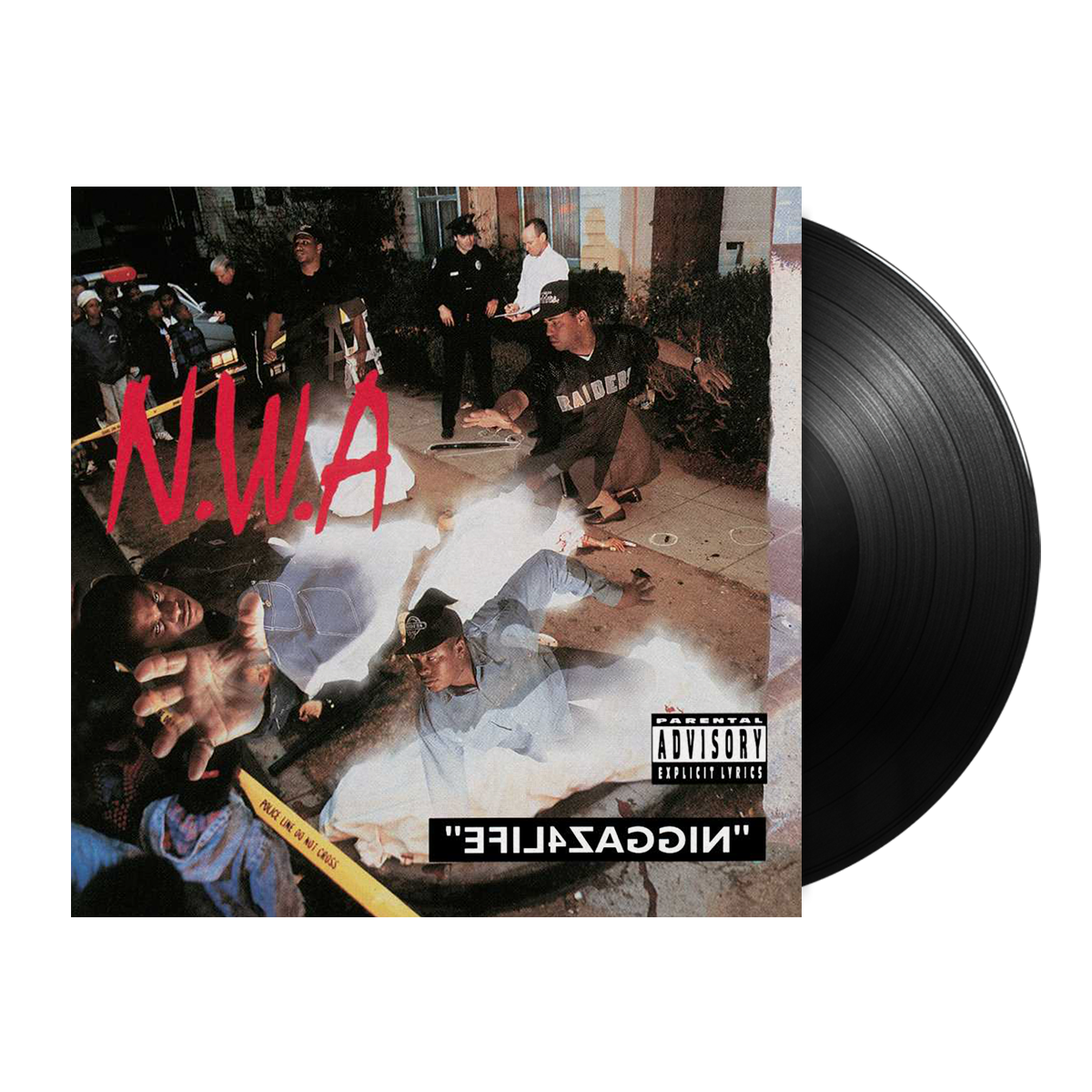 NWA Efil4Zaggin LP Vinyl Record - Classic West Coast Hip Hop Album | Perfect for Collectors & Music Enthusiasts | Home Listening, DJ Sets & Retro Music Nights