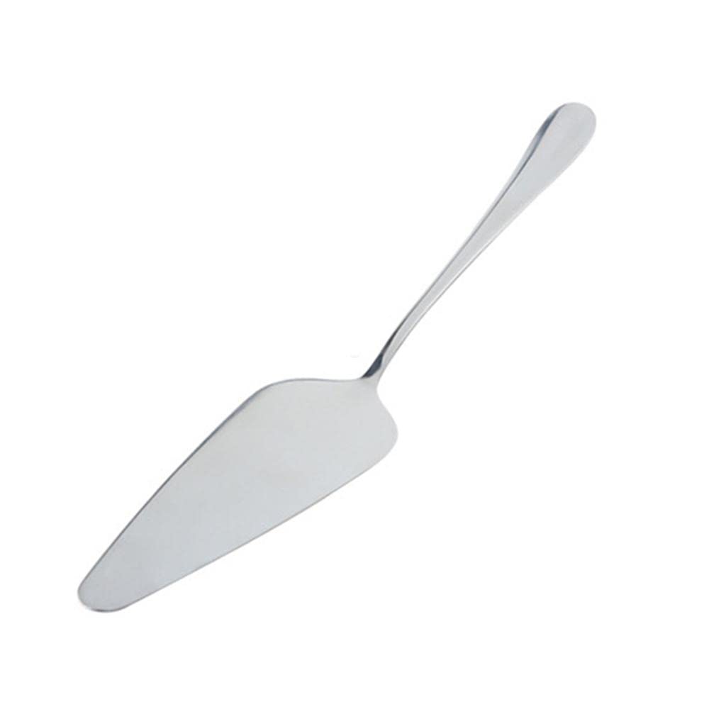 Premium Stainless Steel Serrated Cake Knife - Professional Cake Server with Sharp Blade for Smooth Slicing | Ideal for Birthday Cakes, Wedding Desserts & Baking Pastries | Durable Kitchen Baking Spatula & Pastry Cutter Tool