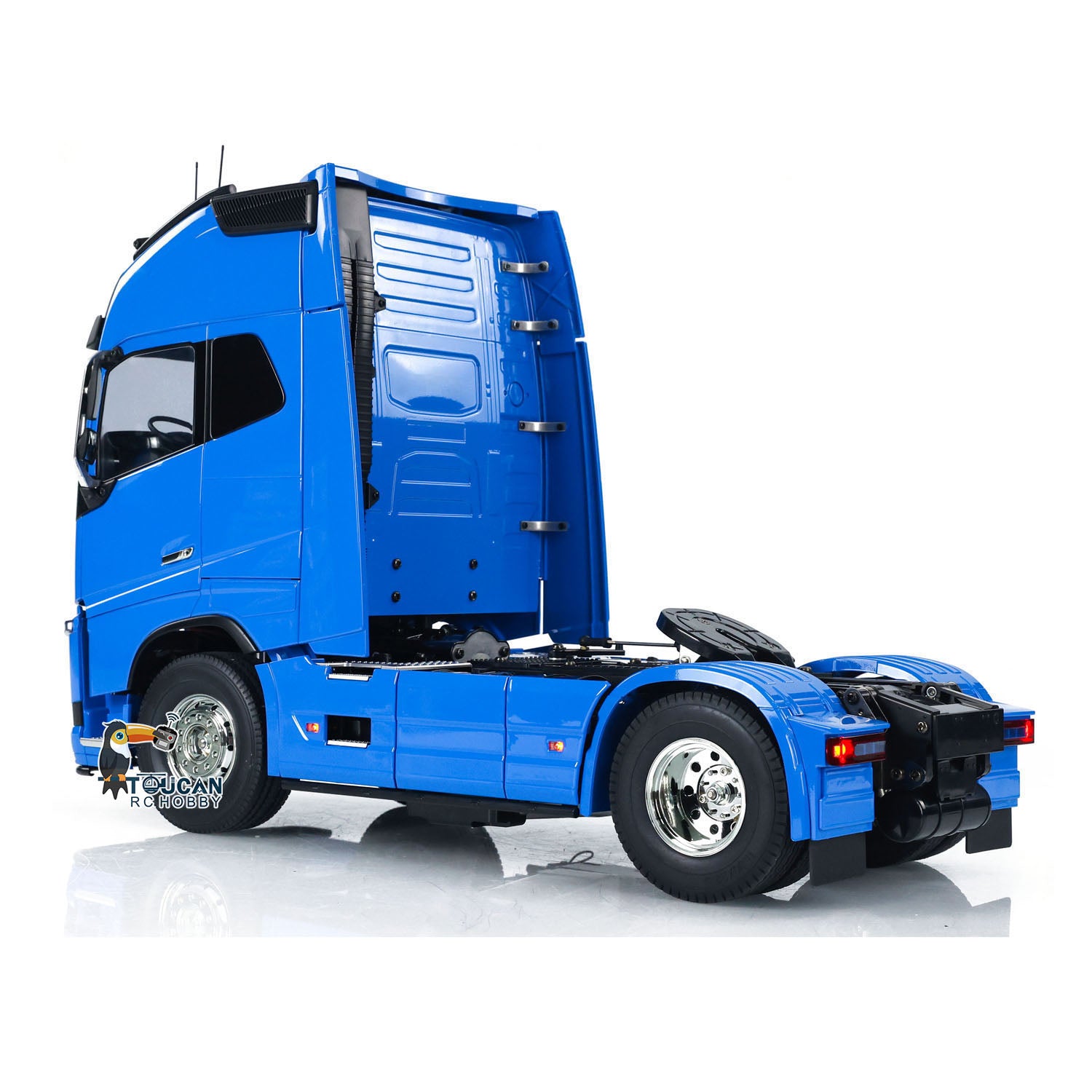 1/14 Scale 4x2 RC Tractor Truck RTR - TAMIYA 56375 FH16 XL750 with 3-Speed Transmission, Custom Paint, Lights & Sound - Ready-to-Run Remote Control Vehicle (Ideal for RC Hobbyists, Off-Road Racing & Collectors)