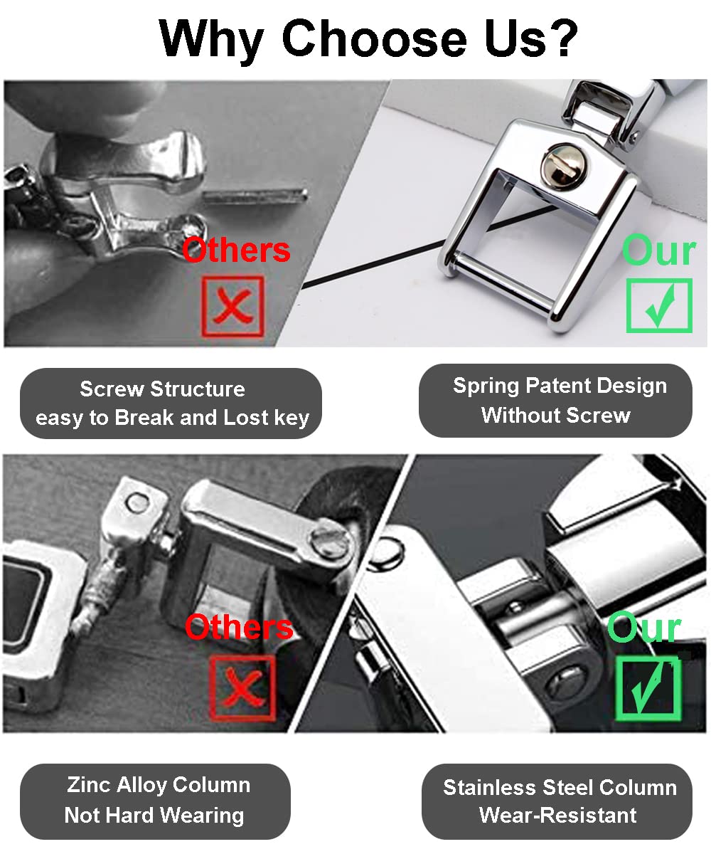 Heavy Duty YSY Keychain - 1 Pack Durable Car Key Fob with Secure Clip & Ring for Men and Women - Perfect for Car Keys, House Keys, and Everyday Carry Essentials