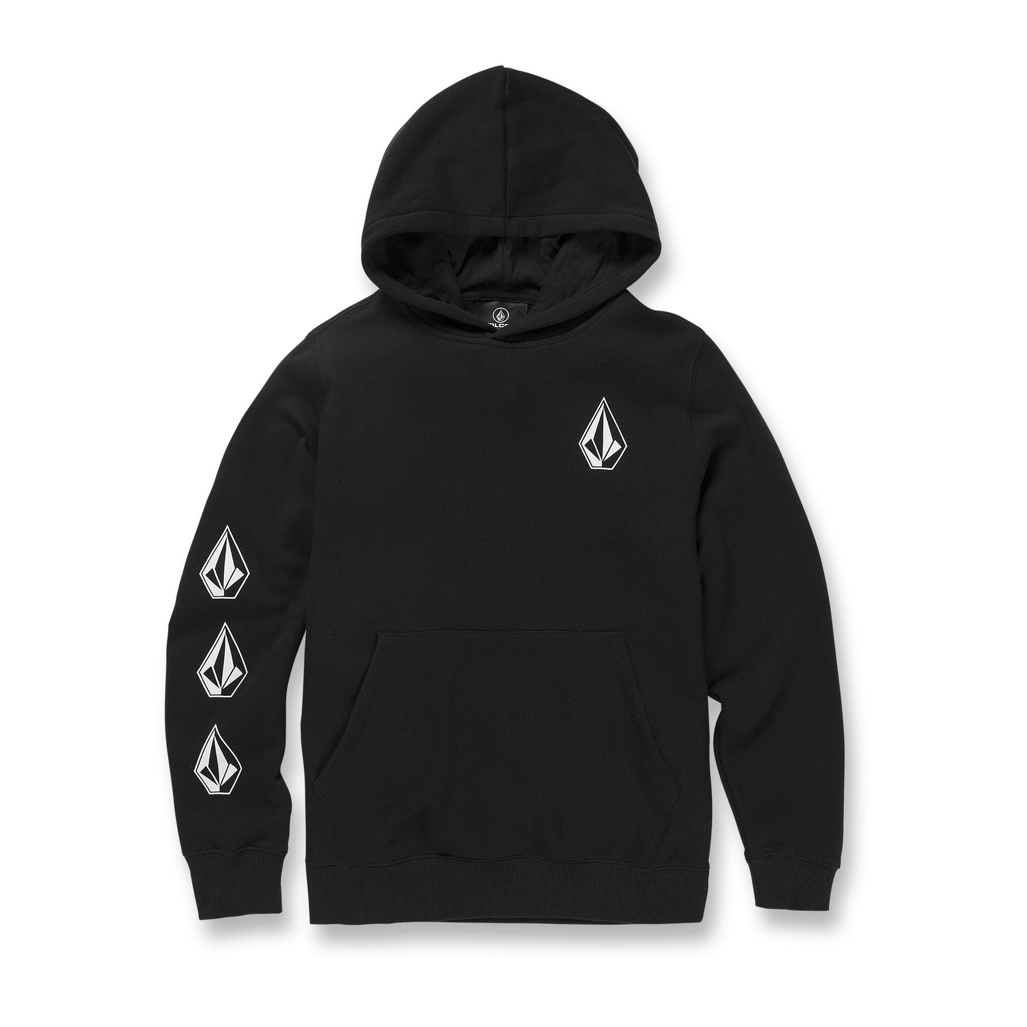 Volcom Boys' Iconic Stone Pullover Hooded Fleece Sweatshirt - Warm & Cozy Fleece Jacket for Big & Little Boys (Sizes 4-18) - Perfect for School, Outdoor Play & Winter Activities
