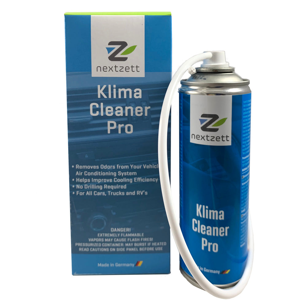 Nextzett Klima Cleaner - Professional Air Conditioner Cleaner & Deodorizer for Home & Car AC Units - Eliminates Odors & Bacteria - Safe for All AC Systems (Use for Home, Office, Car & RV Air Conditioning Maintenance)