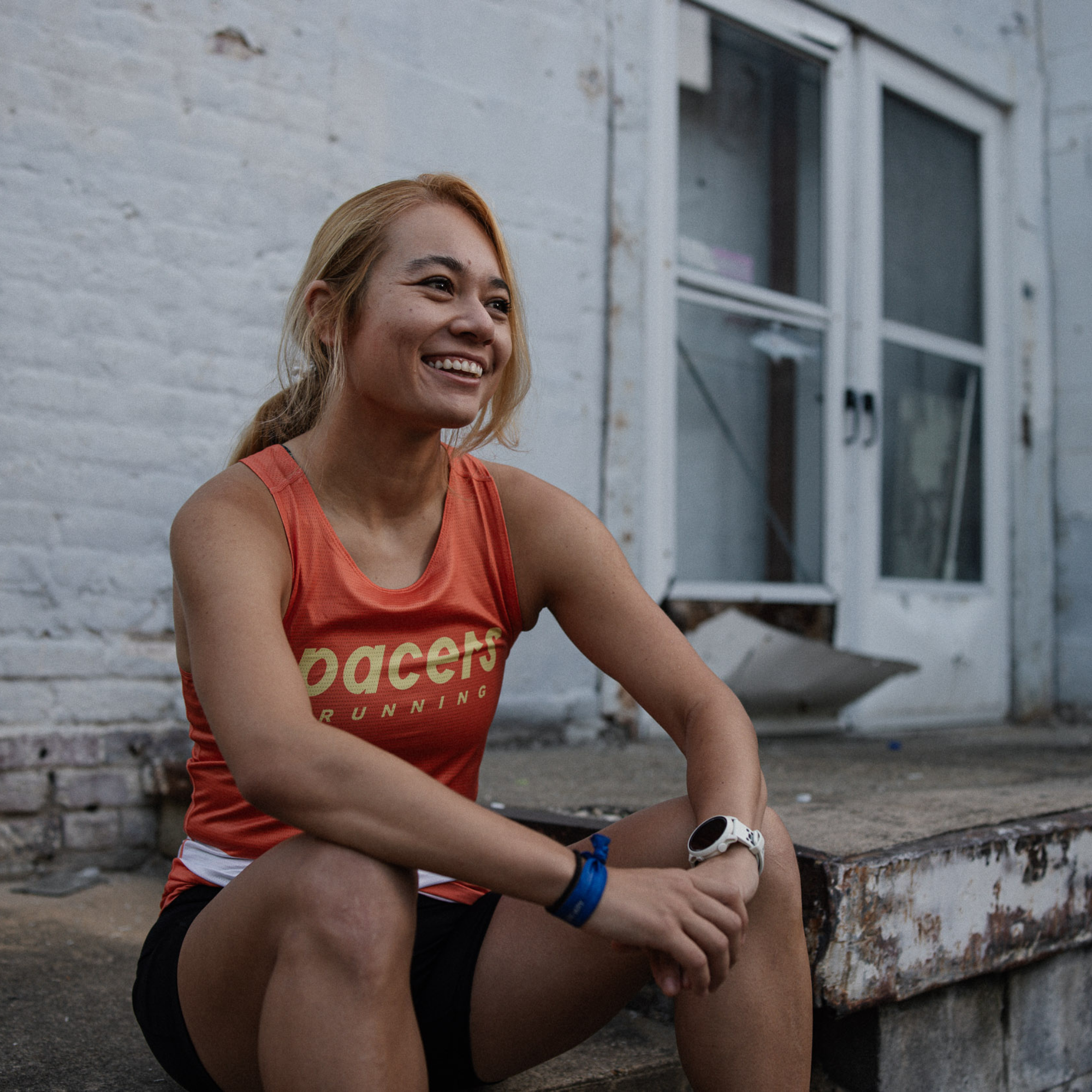 2:02 Women's Sunset Singlet - Lightweight Running Tank Top for Women - Breathable Workout Shirt - Perfect for Yoga, Gym & Outdoor Activities