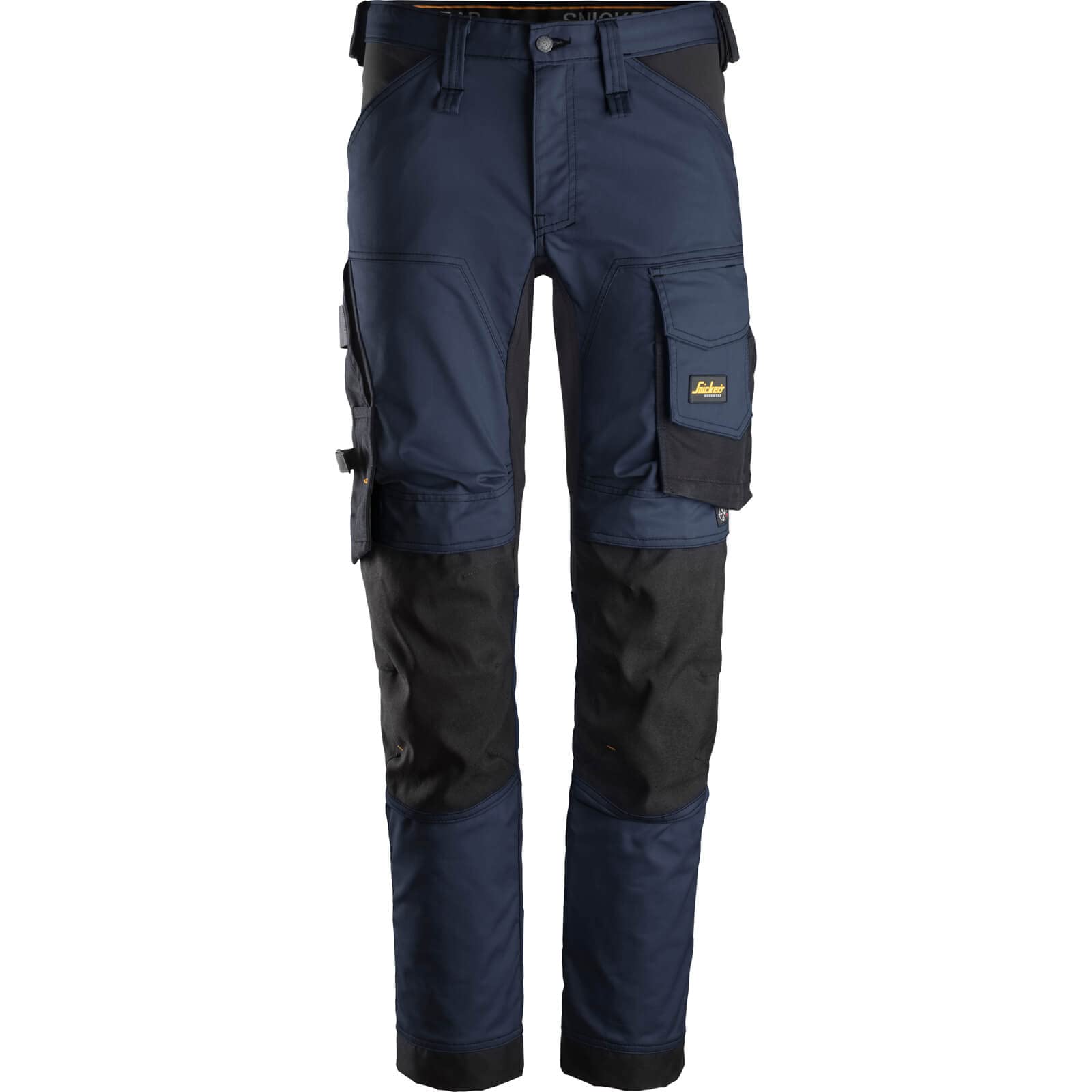 Snickers Workwear 6341 Allround Stretch Work Pants - Slim Fit Craftsman's Trousers for Comfort & Mobility | Ideal for Construction, Carpentry & DIY Projects