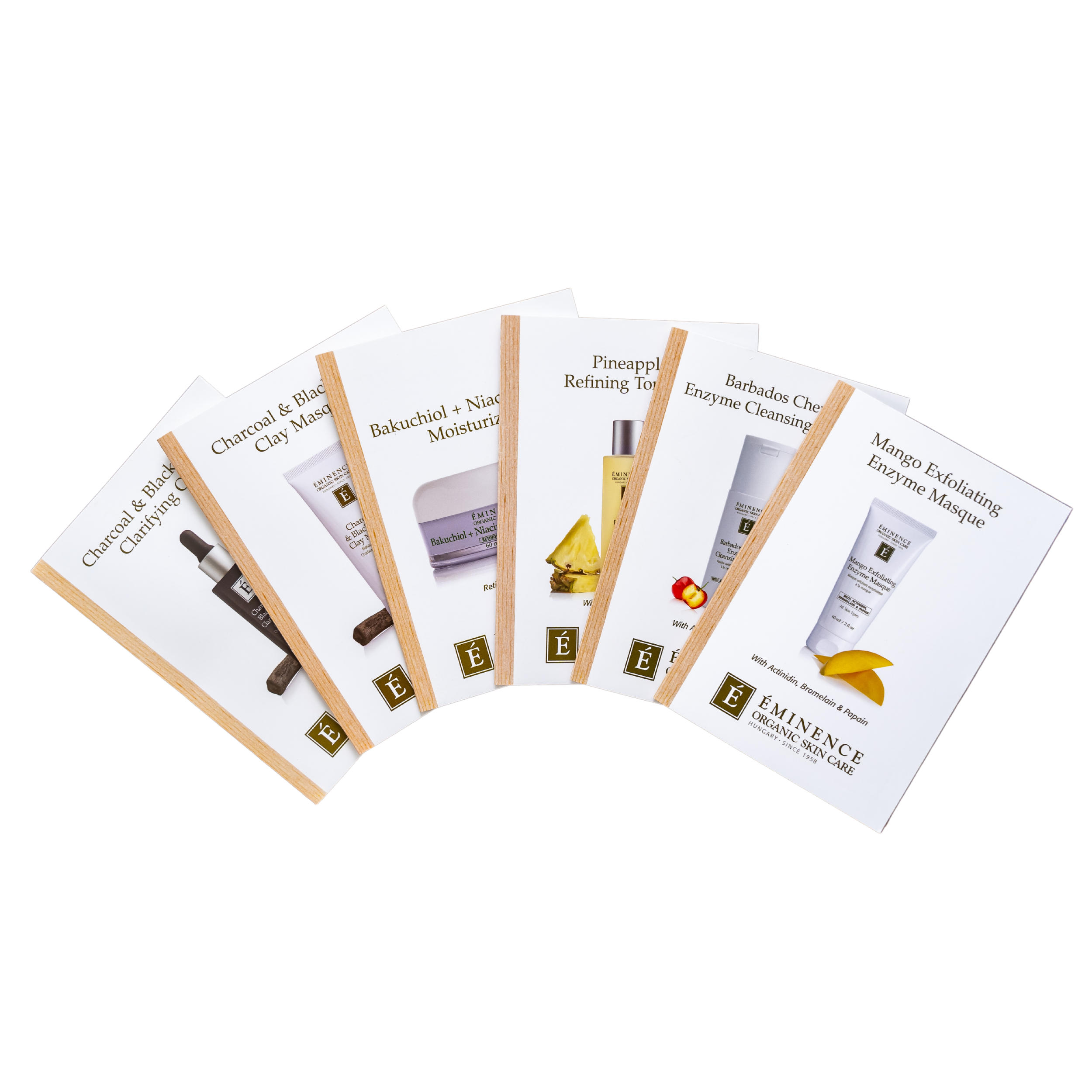 Eminence Organics Skincare Sample Set - New Products Trial Kit for Face & Body Care | Perfect for Travel, Gifts & Trying New Organic Skincare Products