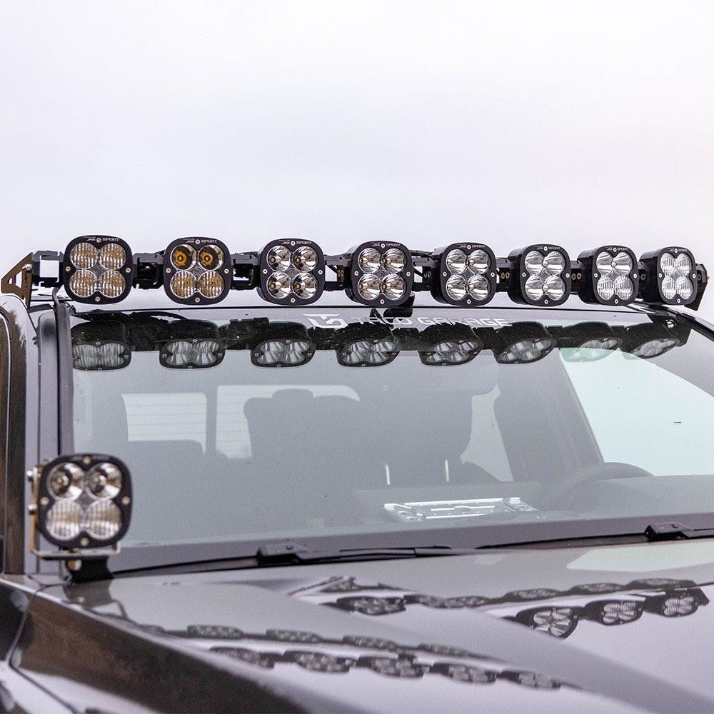 2024 Toyota Tacoma 8XL Linkable Roof Rack Kit - Heavy Duty Cargo Carrier for Camping & Outdoor Adventures
