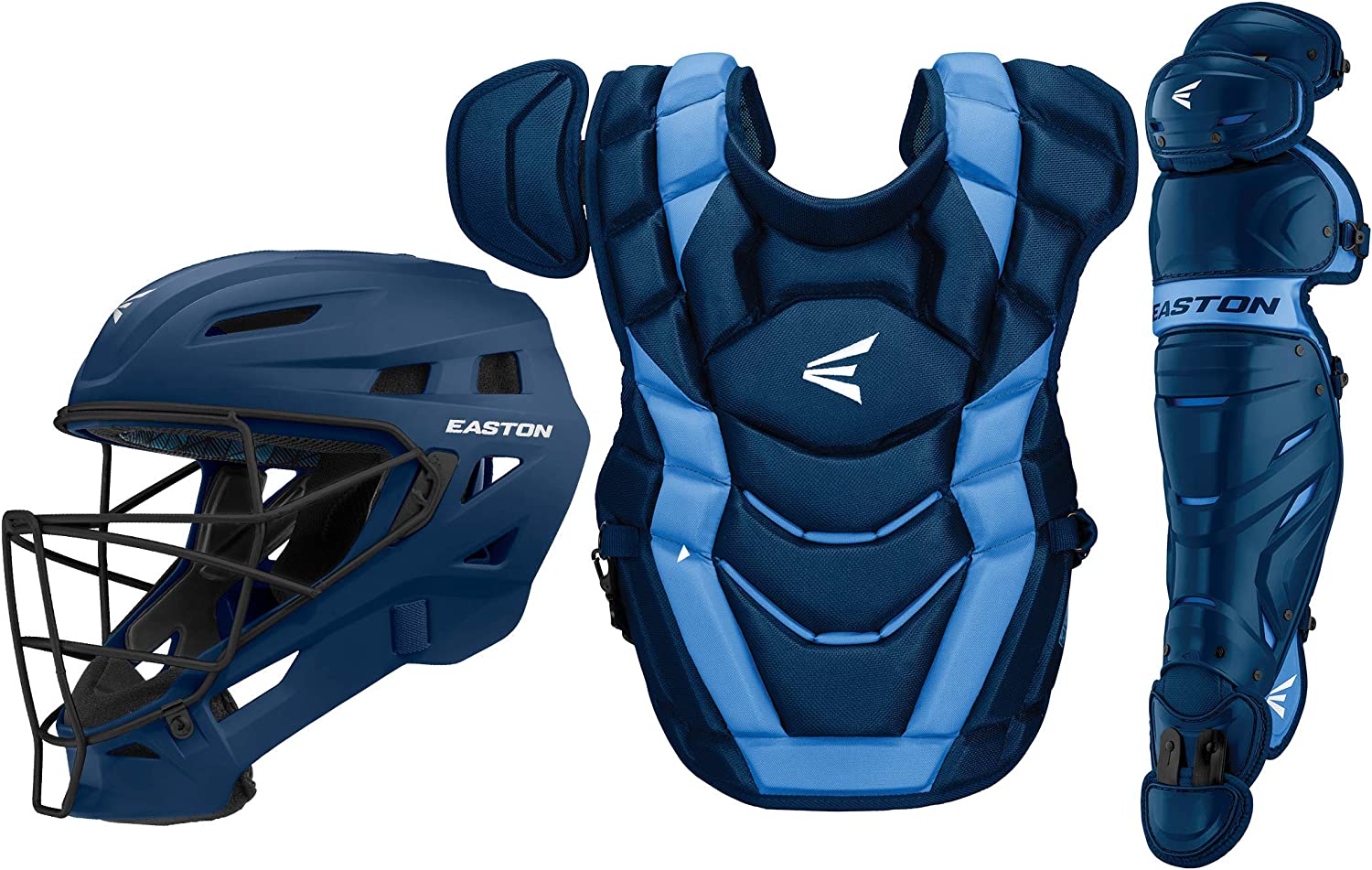 Easton Elite X Intermediate (13-15) NOCSAE Approved Catcher's Kit - Perfect for Youth Baseball Games & Training Sessions