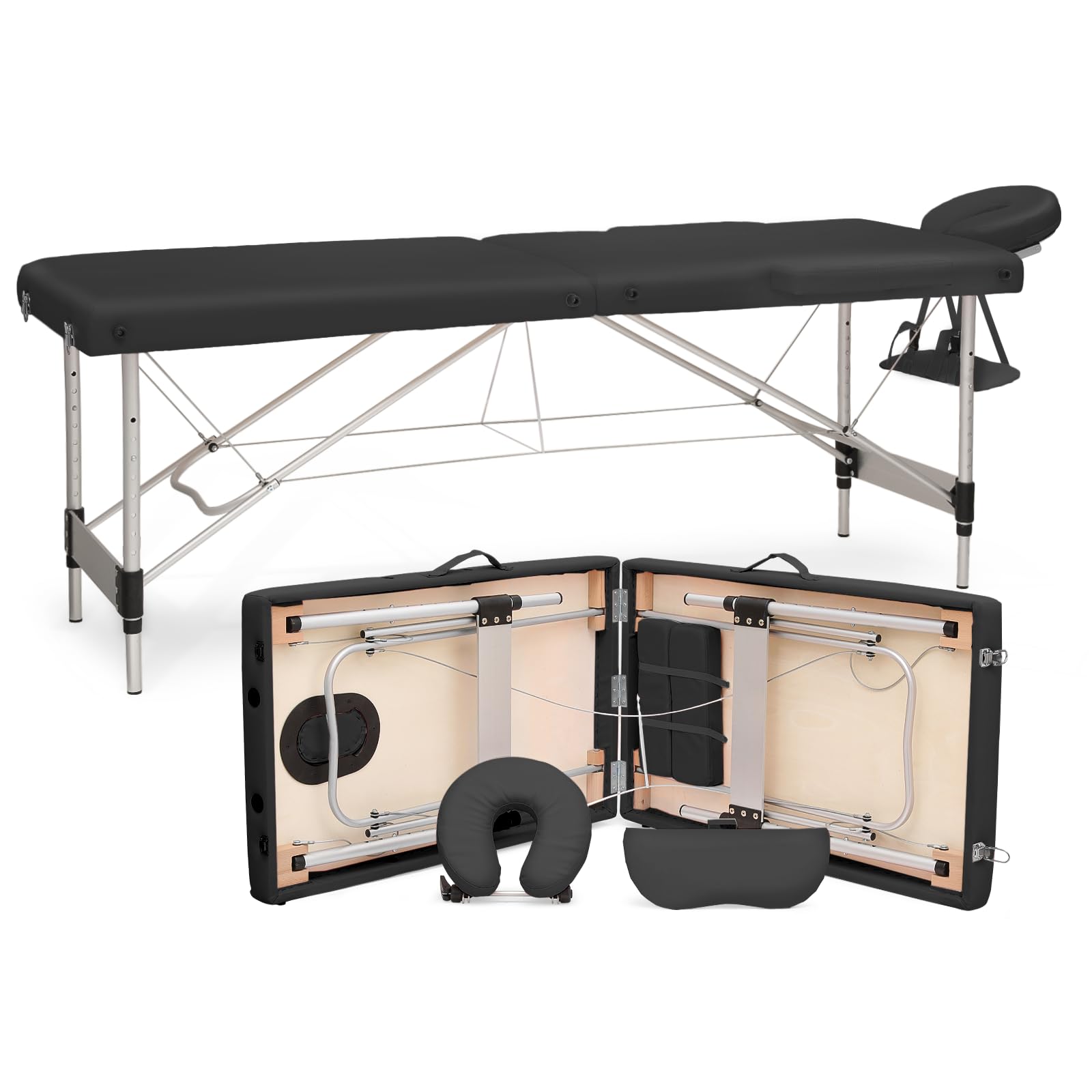 Premium 2-Fold Portable Massage Table 82