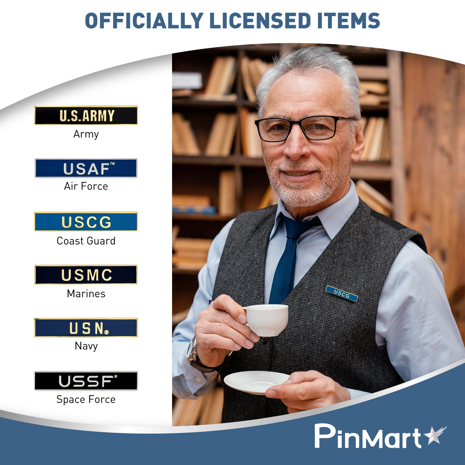 PinMart’s Citation Bar Pin - Police Officer, Firefighter & Military Enamel Pins - Patriotic Badges for Awards, Ceremonies & Banquets - Perfect for Law Enforcement, First Responder & Veteran Appreciation Events