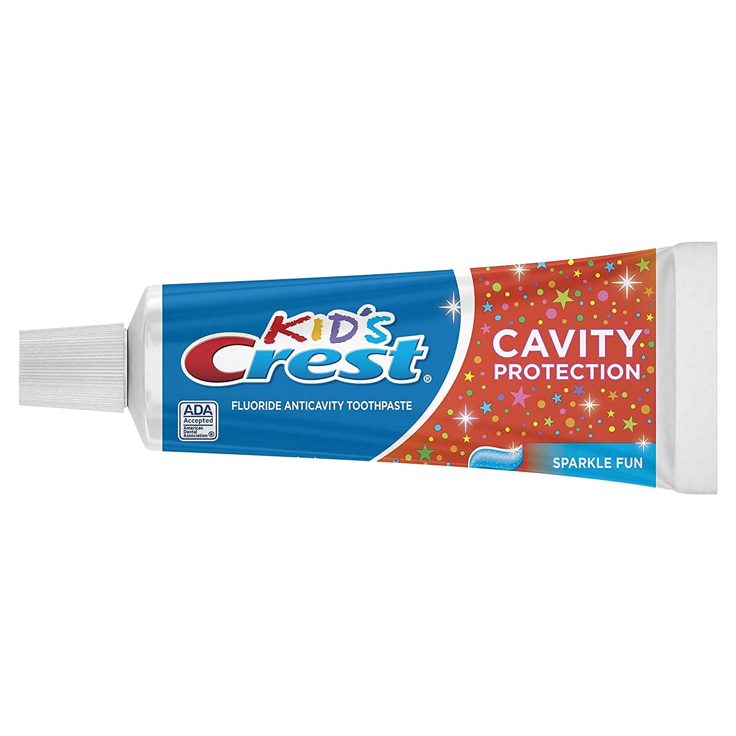 Crest Kids' Cavity Protection Toothpaste - 3 Pack (4.6 Oz Each) | Sparkle Fun Flavor | Fluoride Toothpaste for Children | Perfect for Daily Brushing, Travel & School Lunchboxes