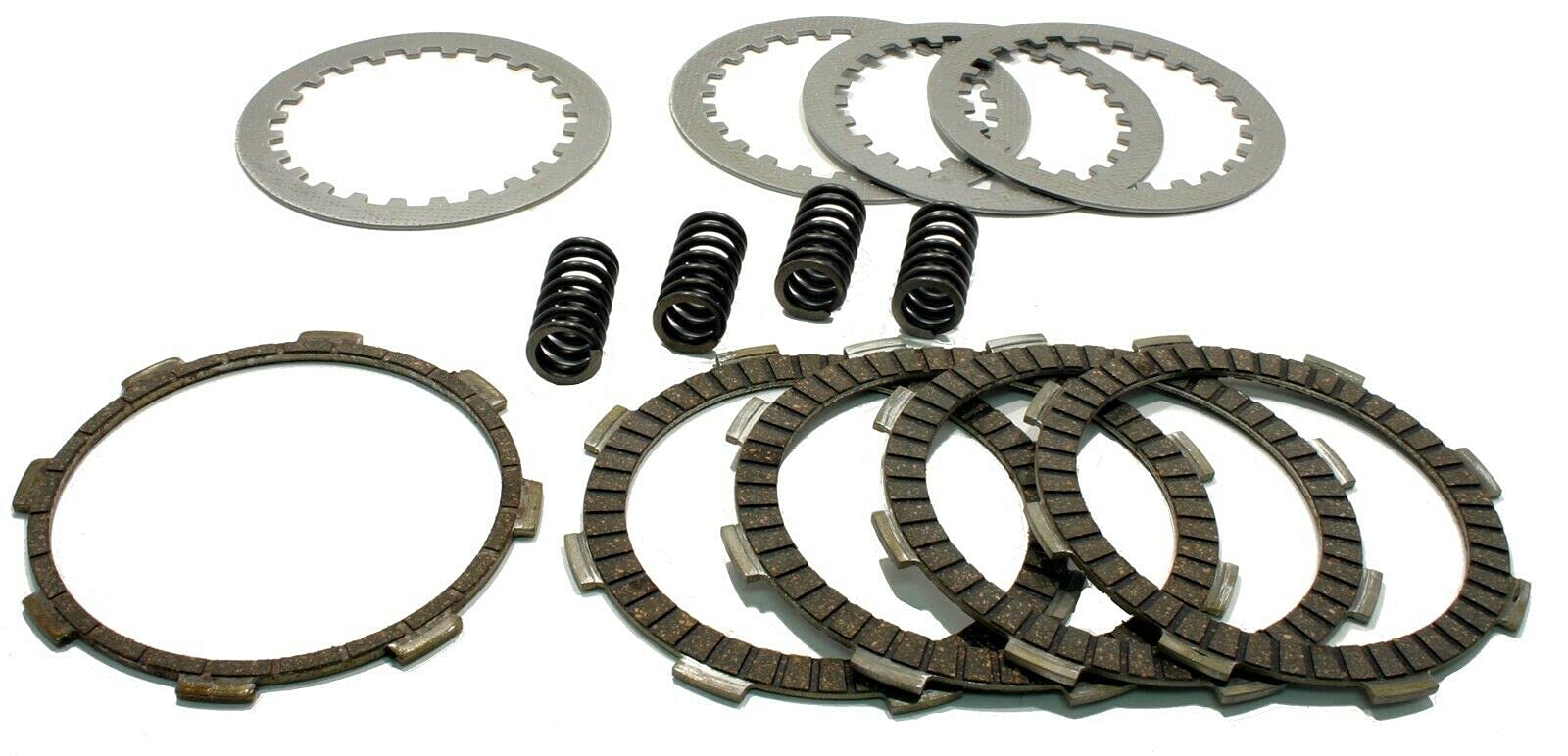 High-Performance Clutch Kit for Honda CRF230L 2008-2011 - Heat-Treated Steel Plates & Ultra-Durable Friction Disc with Heavy-Duty Springs - Complete Clutch Rebuild Kit for Off-Road Motorcycles & Dirt Bikes - Perfect for Trail Riding, Motocross & Adventure Biking