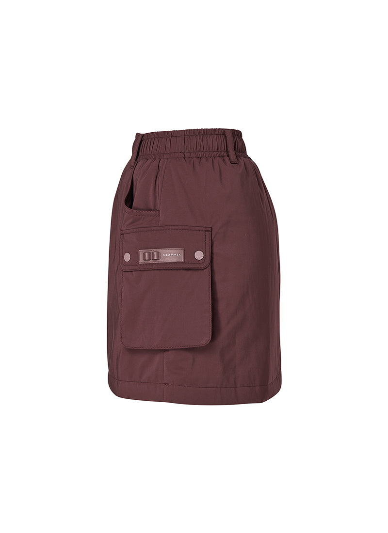 Stylish Out Pocket Padded Mini Skirt for Women - Comfortable Stretch Fabric - Perfect for Casual Wear, Night Out & Street Fashion
