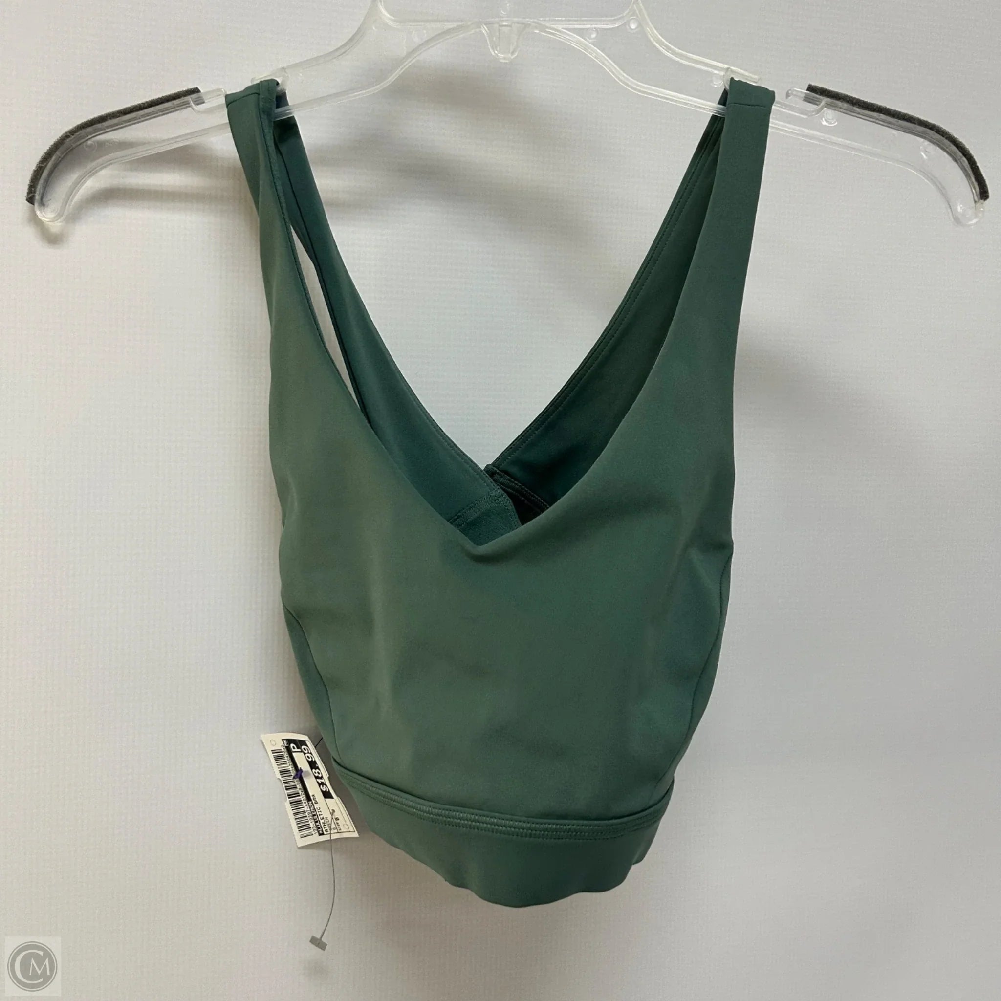 Lululemon Green Athletic Sports Bra for Women Size 6 - Perfect for Yoga, Running & Gym Workouts