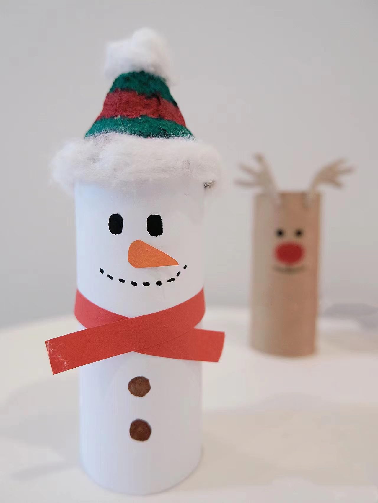 24 Pack White Cardboard Tubes for Crafts - 1.57