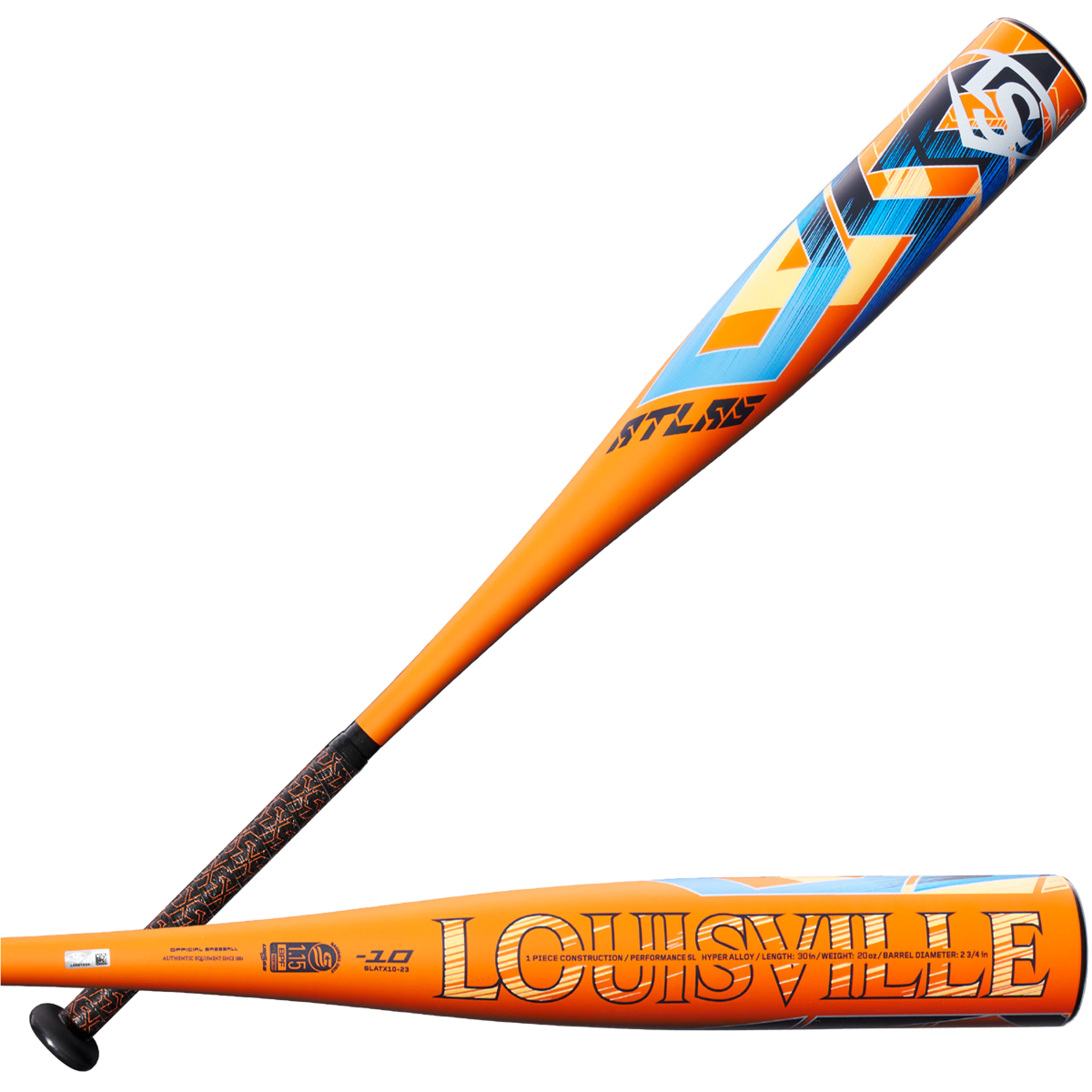 Atlas 10 USSSA Baseball Bat 2023 Model - Perfect for Youth & Adult League Games, Tournaments & Practice