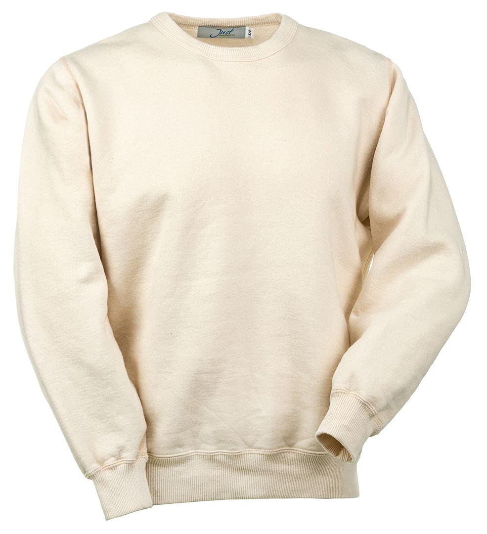 Unisex 100% Cotton Crewneck Sweatshirt - Soft Casual Pullover for Men & Women - Perfect for Everyday Wear, Lounge & Street Style