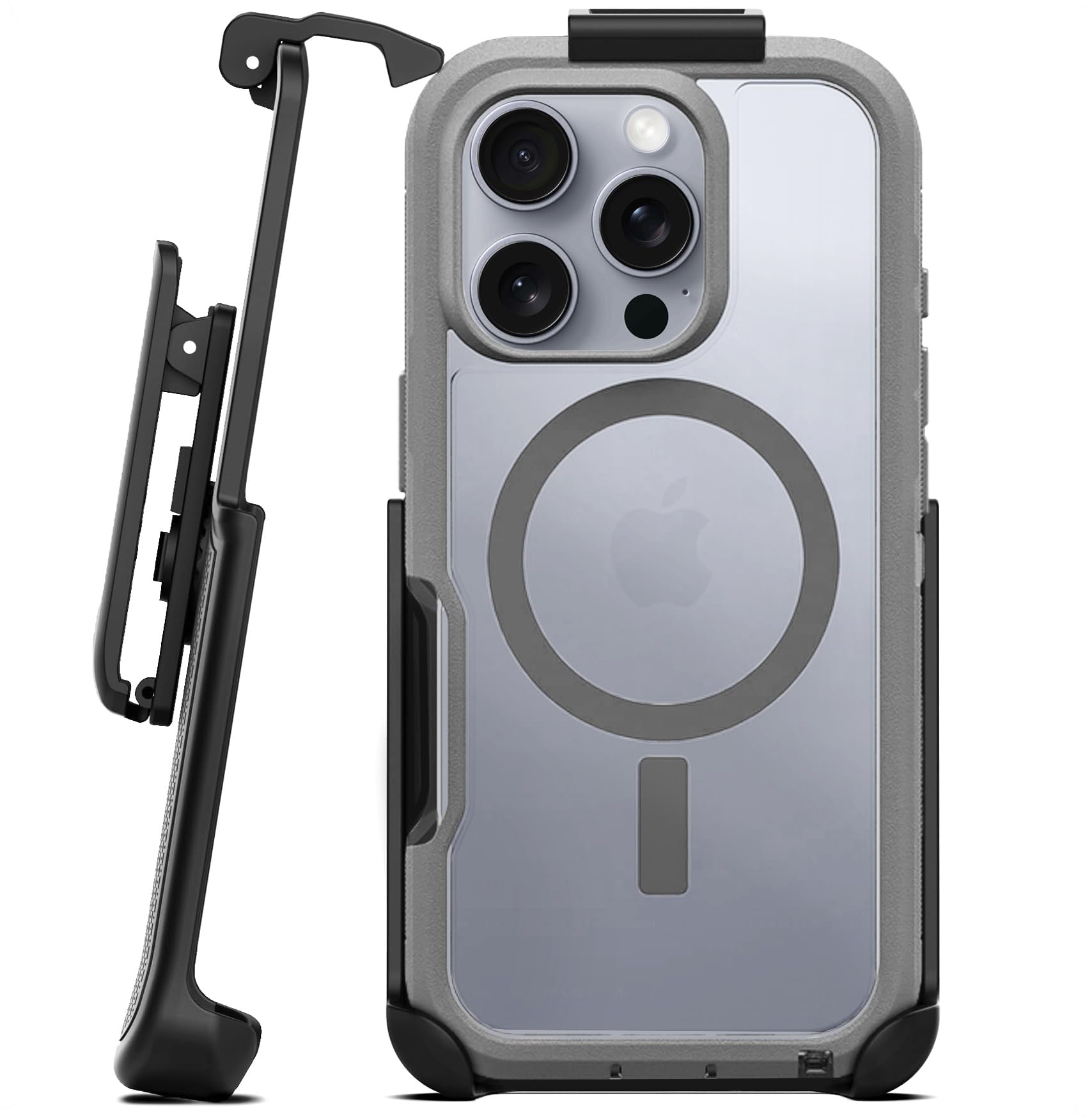 Otterbox Defender XT Clear Case Belt Clip Holster for iPhone 16 Pro Max - Secure & Durable Phone Holder (Case Not Included) - Perfect for Work, Outdoor Activities & Hands-Free Convenience