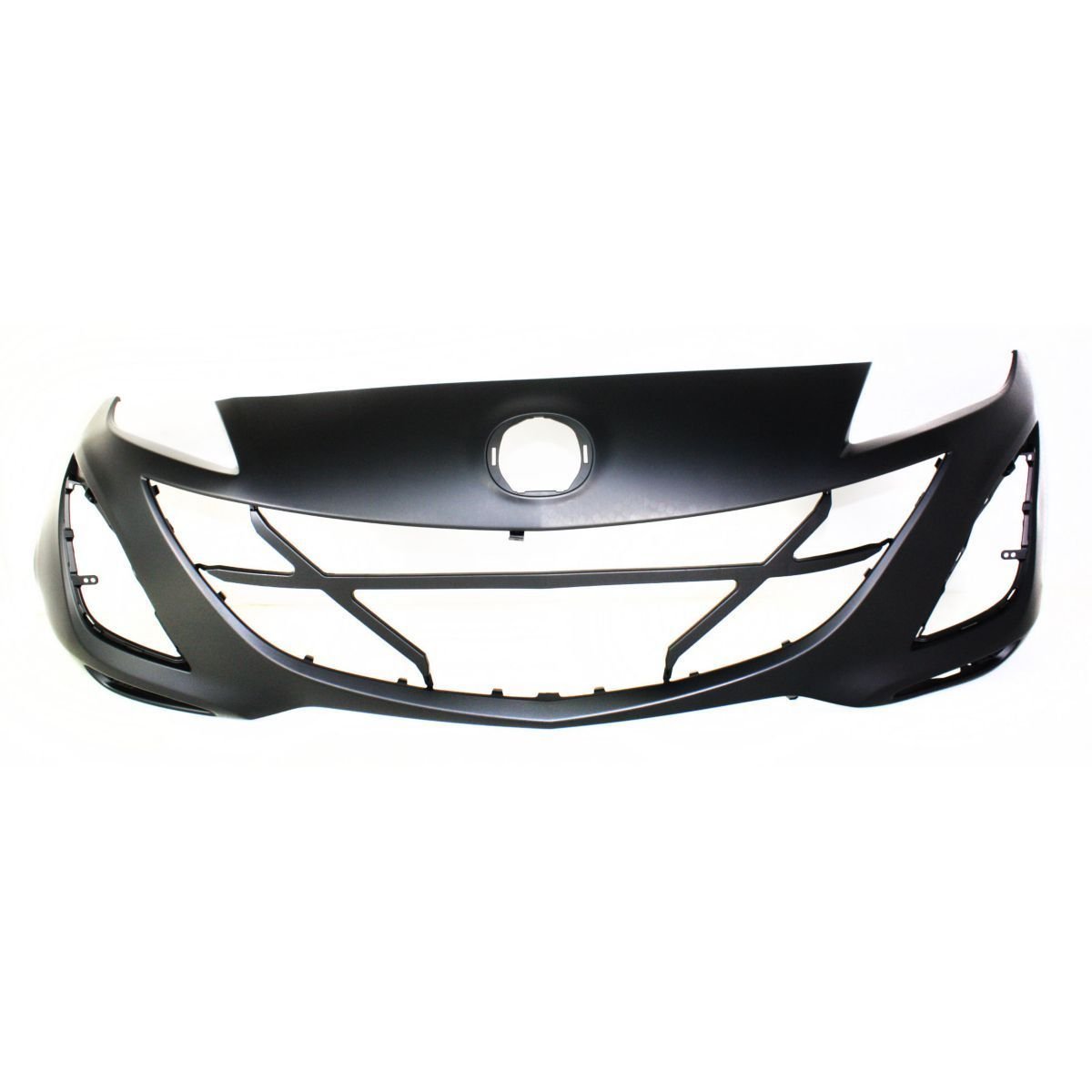 MBI AUTO - Painted Front Bumper Cover Replacement for 2010-2011 Mazda 3 (2.0L & 2.5L Models) - Direct Fit, OEM Quality - Perfect for Collision Repair & Car Restoration Projects