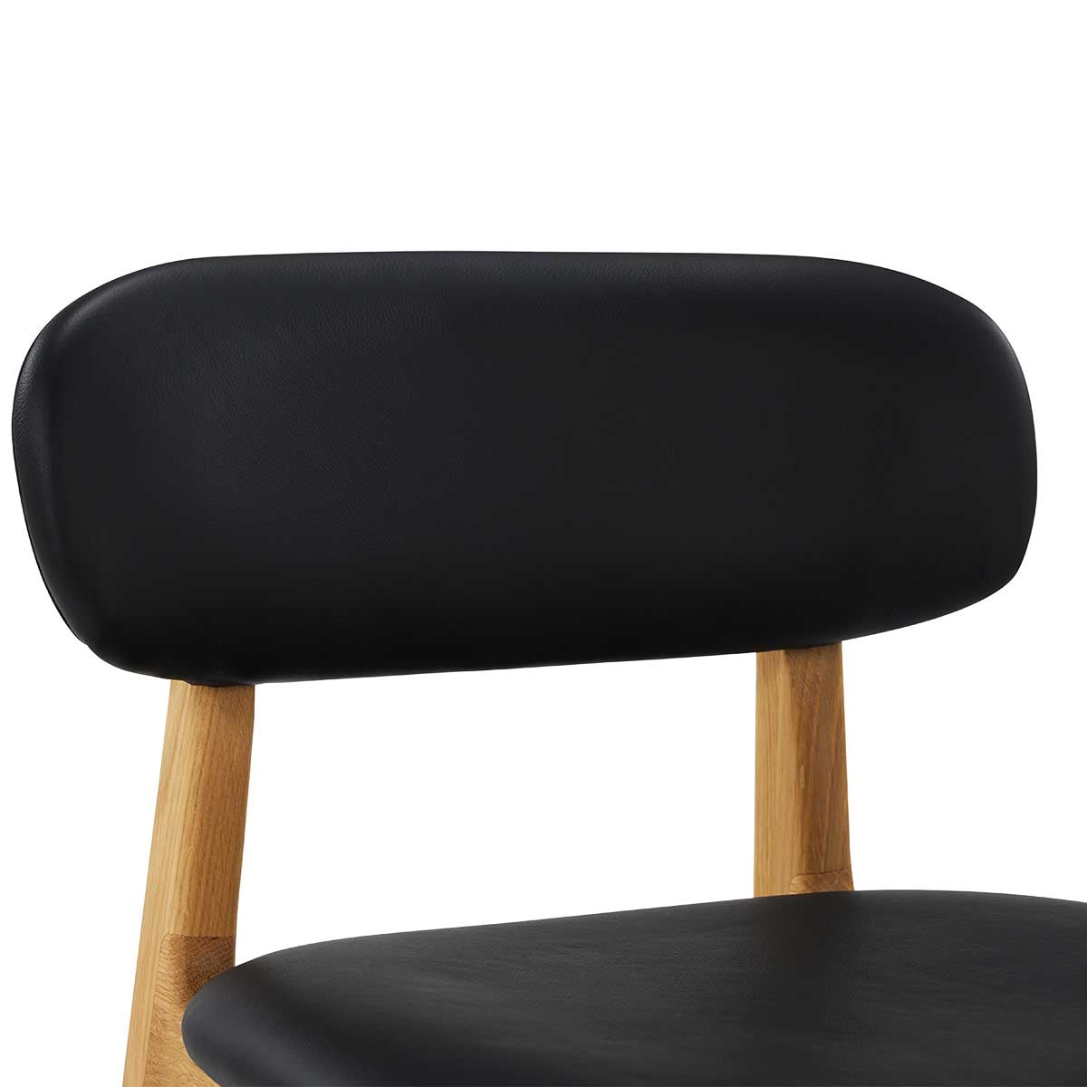 Premium Alaska Leather Bar Stool - Handcrafted Genuine Leather Counter Height Stool for Kitchen Island, Home Bar & Dining Room - Modern Rustic Decor with Adjustable Height & Comfortable Backrest