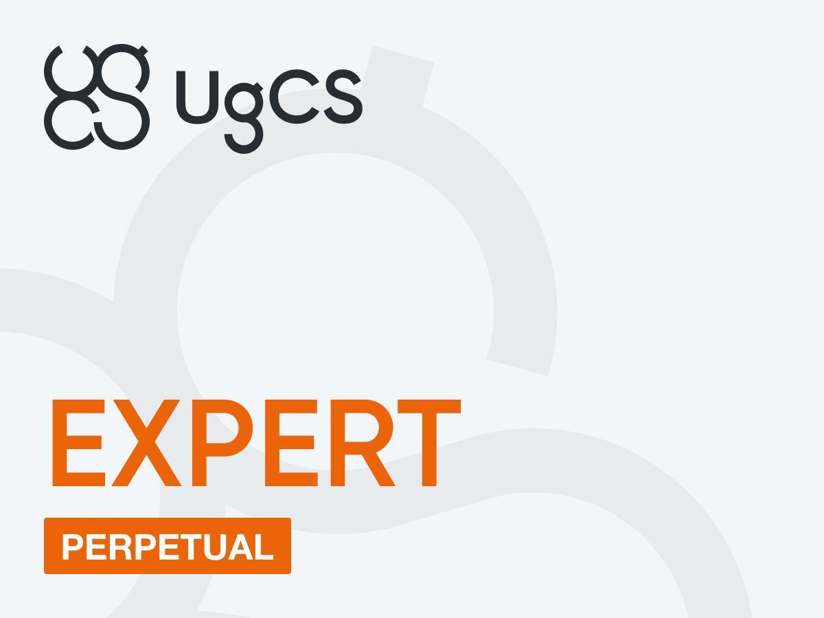 UgCS EXPERT Perpetual License - Professional Drone Flight Planning Software for Mapping, Surveying & Inspection | Ideal for Aerial Photography, Agriculture & Search & Rescue Operations