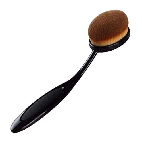 Mapperz Oval Makeup Brush Set - Soft Foundation Powder & Liquid Concealer Blending Brush for Flawless Face Makeup | Perfect for Beauty Blush, Contouring & Highlighting | Pack of 1