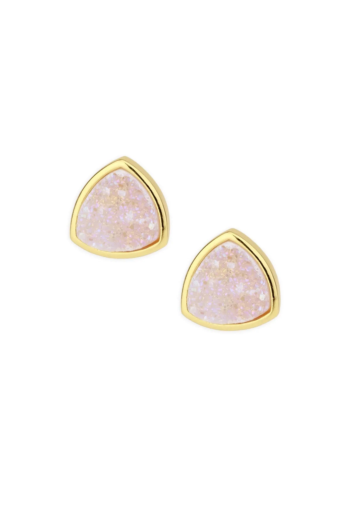 Druzy Stone Stud Earrings for Women – Sparkling Crystal Jewelry for Everyday Wear & Special Occasions