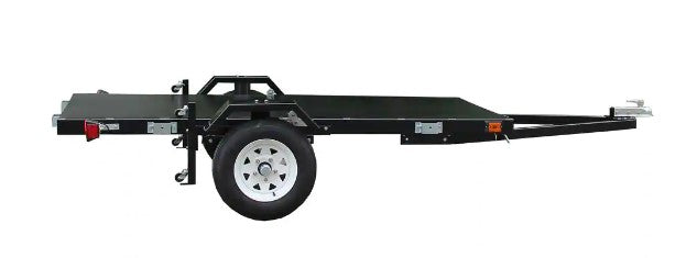 DK2 MFT4X8 Folding Utility Trailer Kit 4ft x 8ft - 1450 lbs Capacity Heavy Duty Cargo Hauler for Camping, Landscaping & Home Improvement Projects