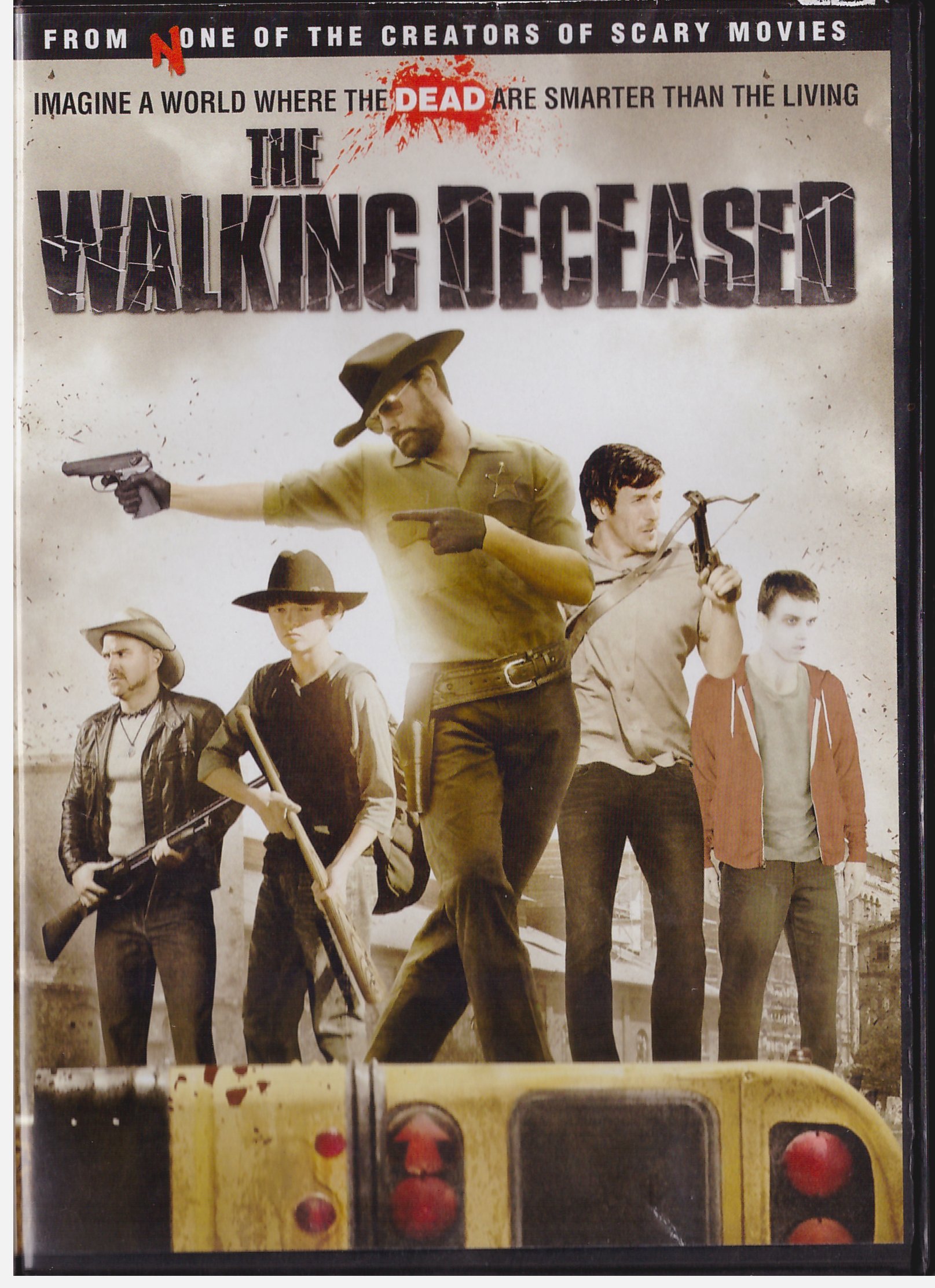 Walking Deceased (DVD + Digital VUDU Copy) - Horror Comedy Zombie Movie for Halloween & Movie Nights