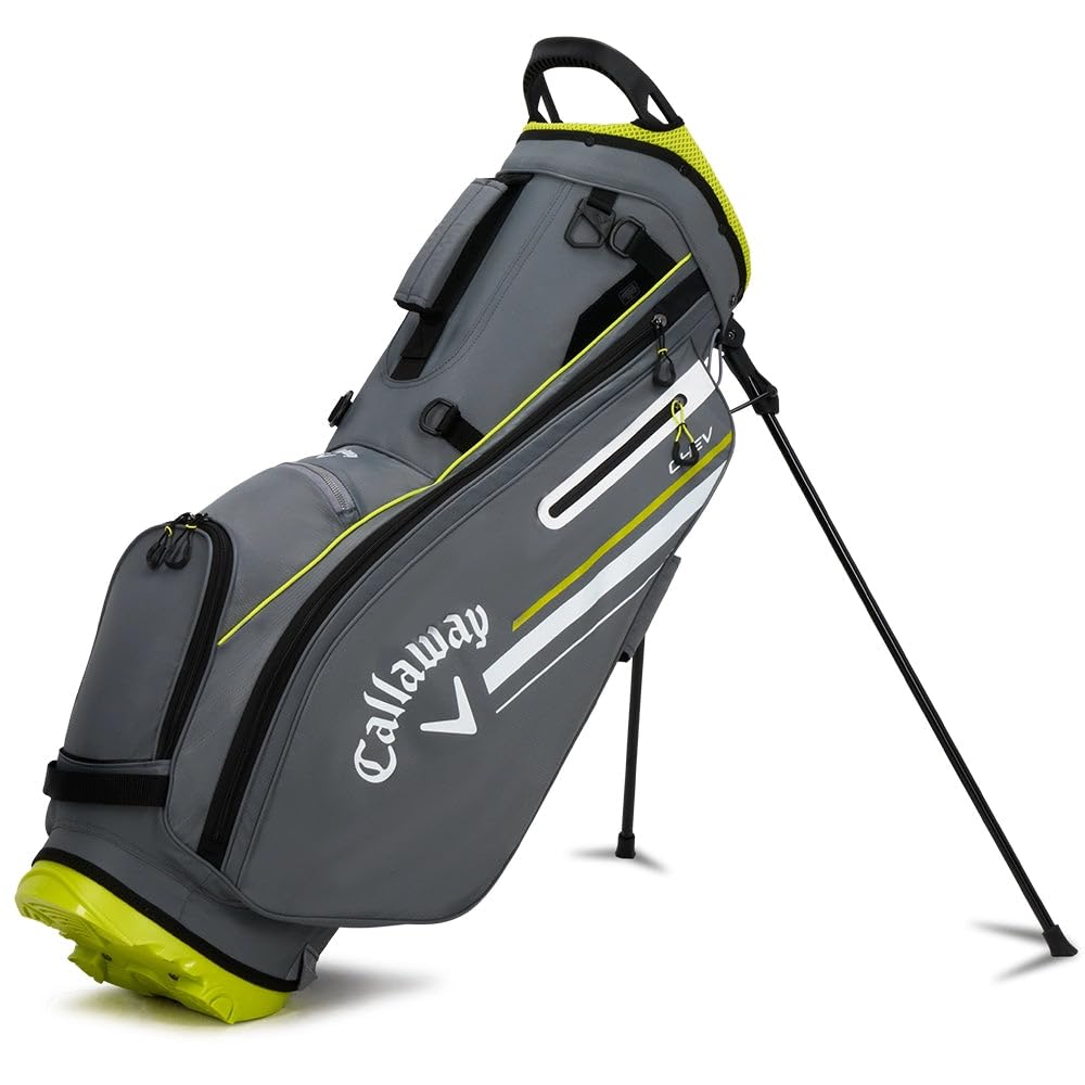 Callaway Chev Stand Golf Bag 2022 Edition - Lightweight & Durable Golf Stand Bag for Men & Women, Perfect for Driving Range & Course Play