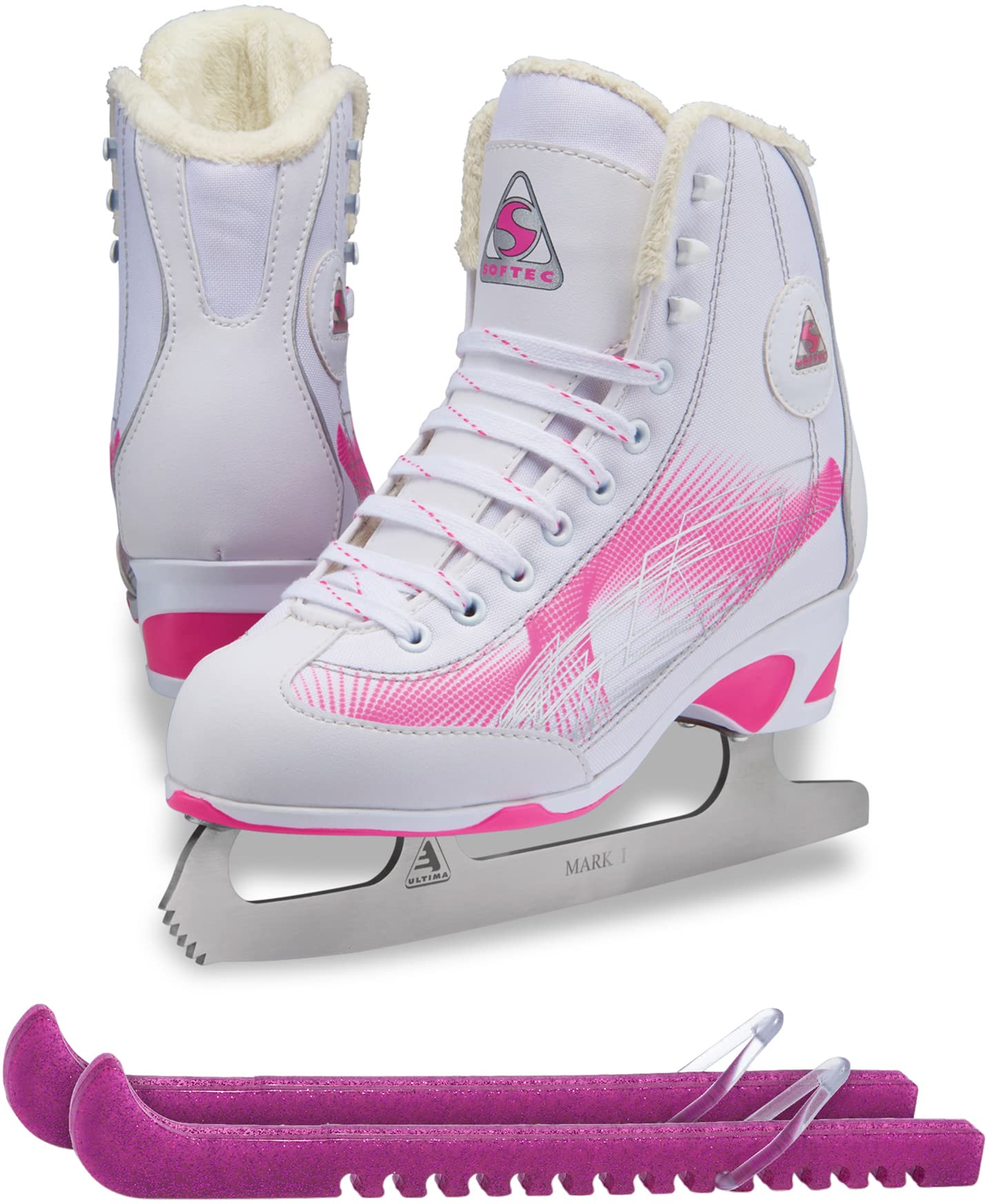 Jackson Ultima Figure Ice Skates for Women & Girls - Premium Softec Comfort for Recreational & Competitive Skating - Perfect for Ice Rinks, Practice Sessions & Figure Skating Performances