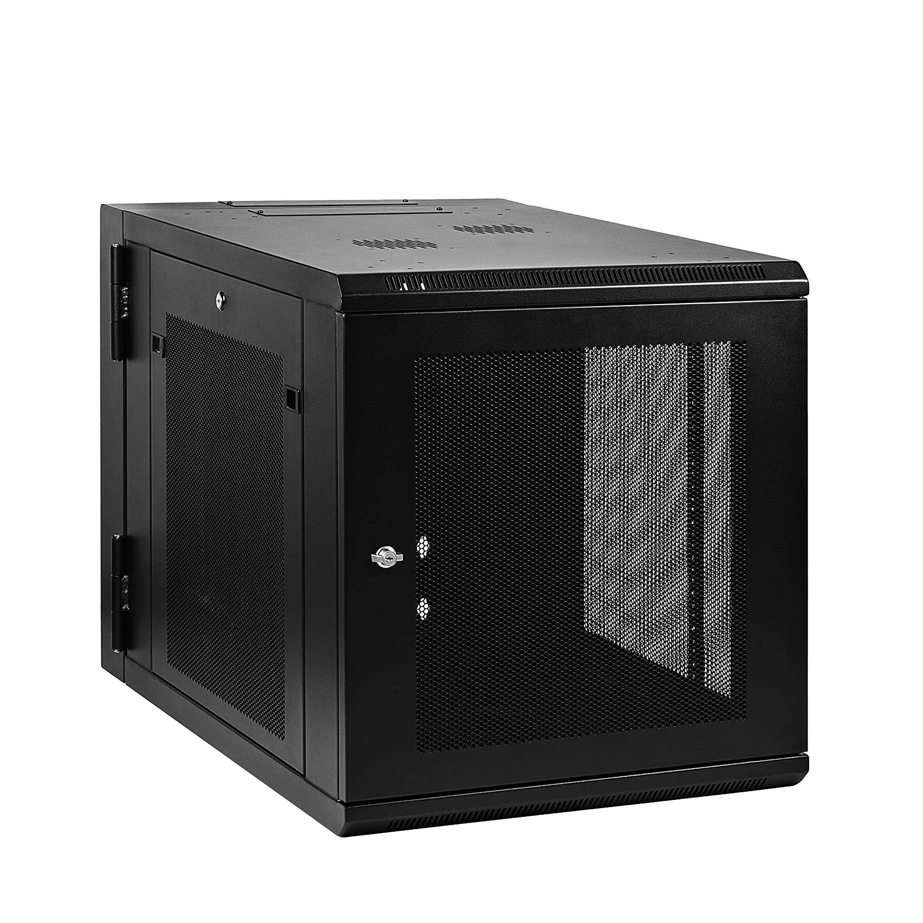 Wall Mount Network Cabinet for Server & Networking Equipment - Home & Office Use