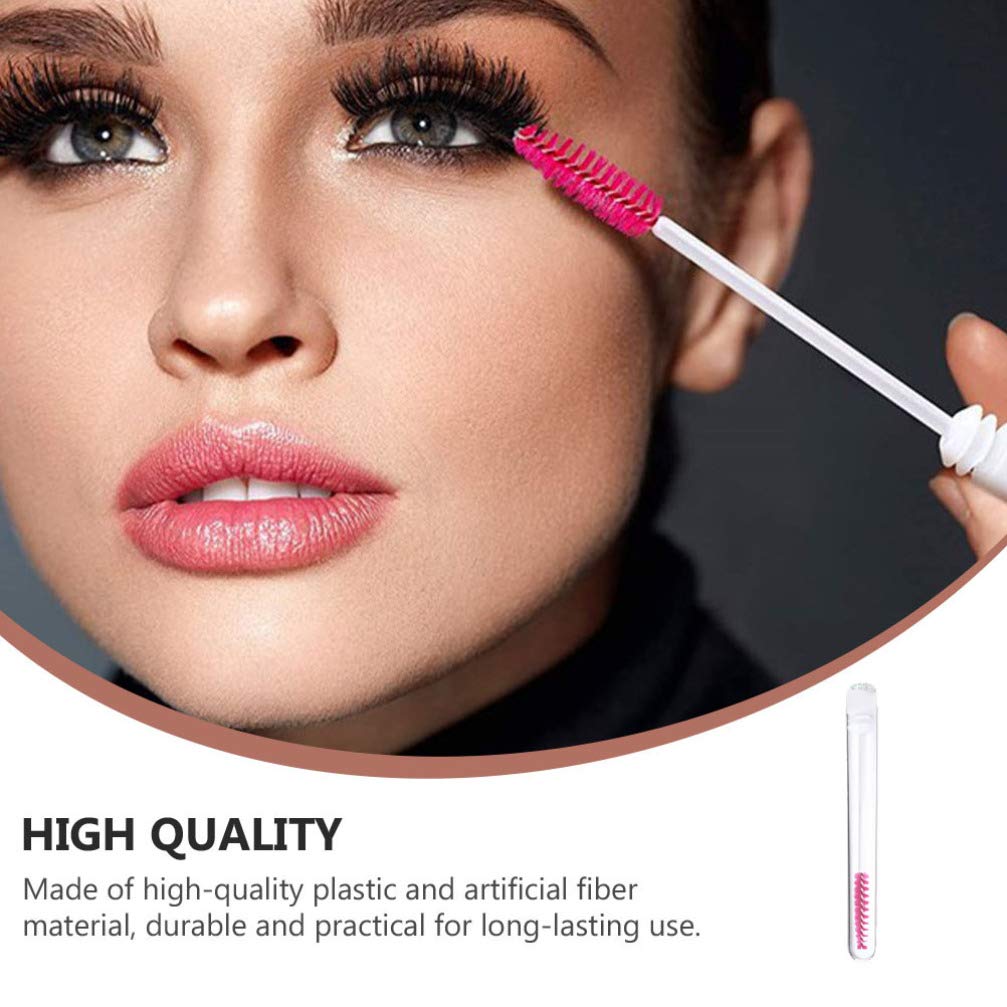 20Pcs Empty Mascara Tubes with Wands - Disposable Mascara Brush Spoolies for DIY Eyelash Extensions, Makeup Artists & Salon Use - Perfect for Lash Lifting, Brow Tinting & Professional Makeup Application