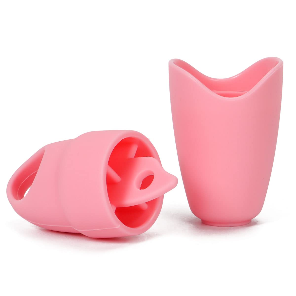 Small Ice Roller for Face & Eye - Cooling Facial Massage Tool for Skin Care, Gua Sha & Fine Lines Reduction | Silicone Ice Mould for Beauty Routine | Perfect for Morning De-Puffing & Post-Workout Skin Soothing (Black)