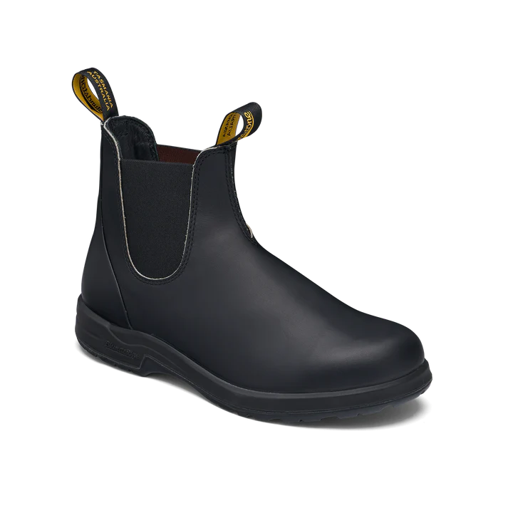Blundstone 2058 All Terrain Black Leather Chelsea Boots for Men & Women - Waterproof, Comfortable & Durable for Hiking, Work & Outdoor Adventures