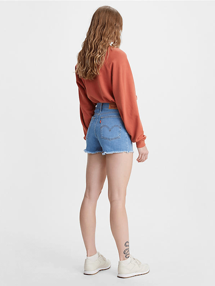 Levi's Women's High Rise Denim Shorts Light Wash 728780037 - Perfect for Summer Outfits & Casual Wear