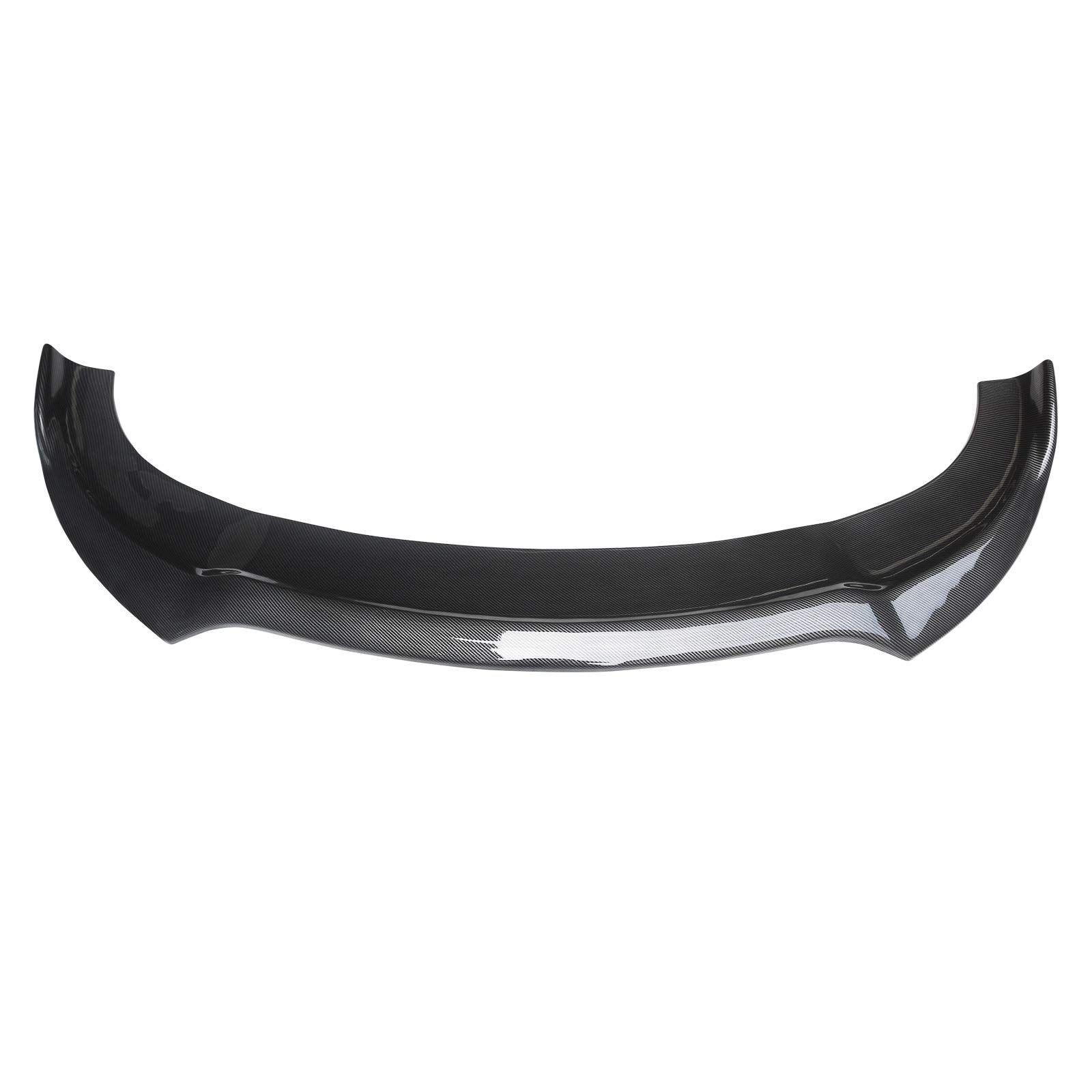 NINTE V3 Style Carbon Fiber Coating ABS Front Bumper Lip for 2015-2023 Dodge Charger SRT Scat Pack Widebody - Aggressive Styling & Enhanced Aerodynamics for Street Racing & Car Shows