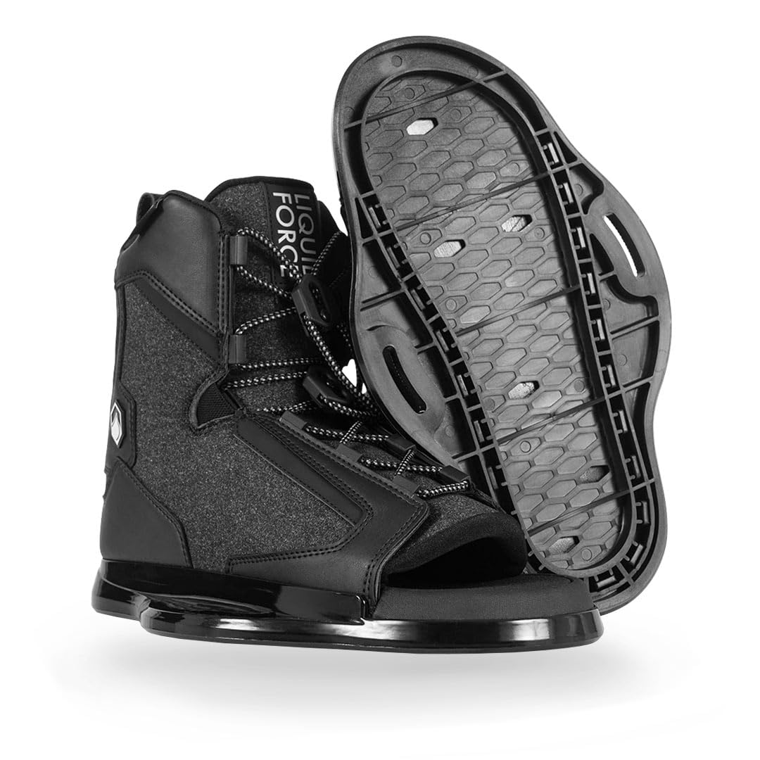 Liquid Force 2025 Index Wakeboard Bindings - Premium Wakeboard Boots for Men & Women - Comfortable & Adjustable for Water Sports - Perfect for Cable Parks & Boat Riding